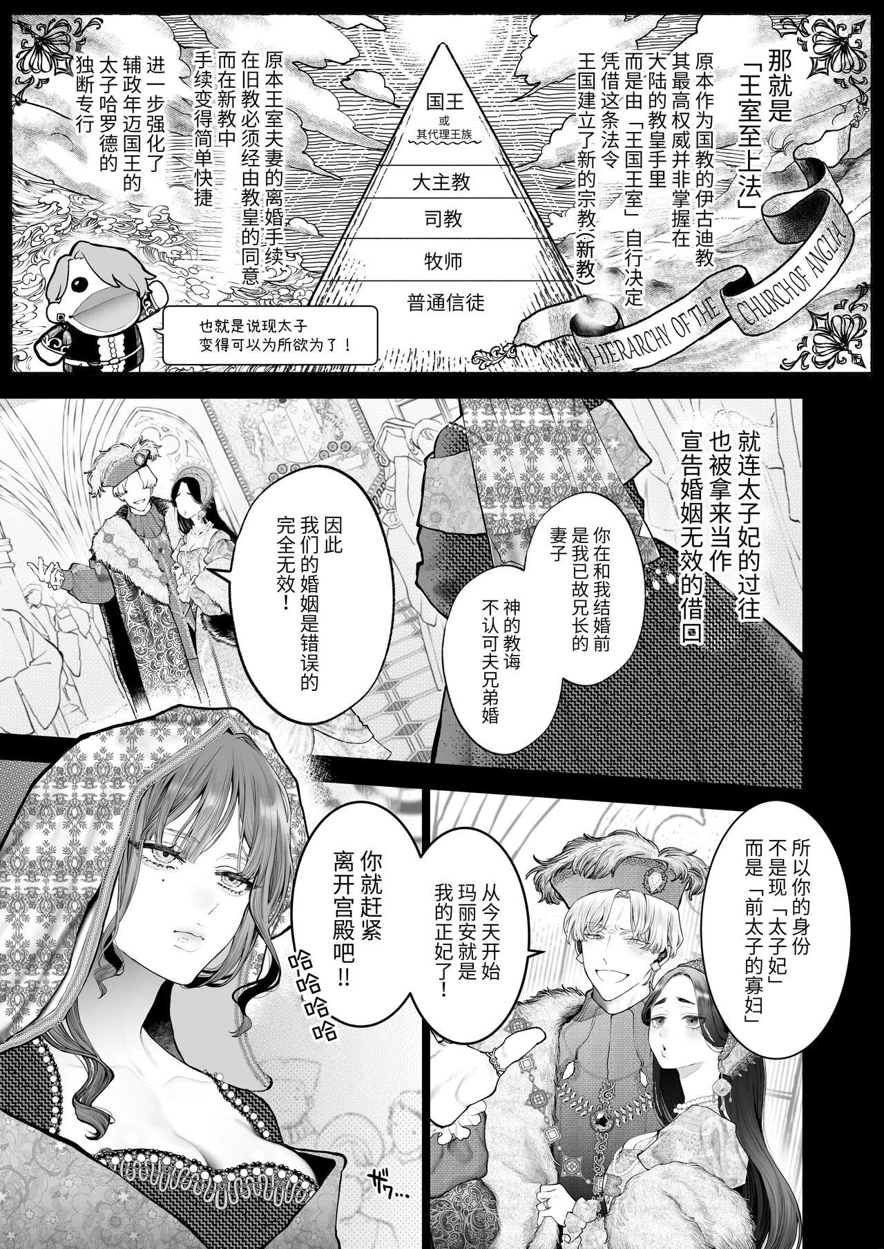 Houtou Kizoku wa Moto Outaishihi to no Haramasekon de Isogashii - The Rake and The Once Crowned Princess page 18 full
