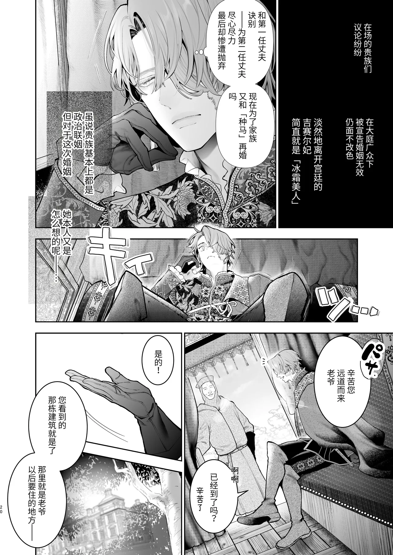 Houtou Kizoku wa Moto Outaishihi to no Haramasekon de Isogashii - The Rake and The Once Crowned Princess page 19 full