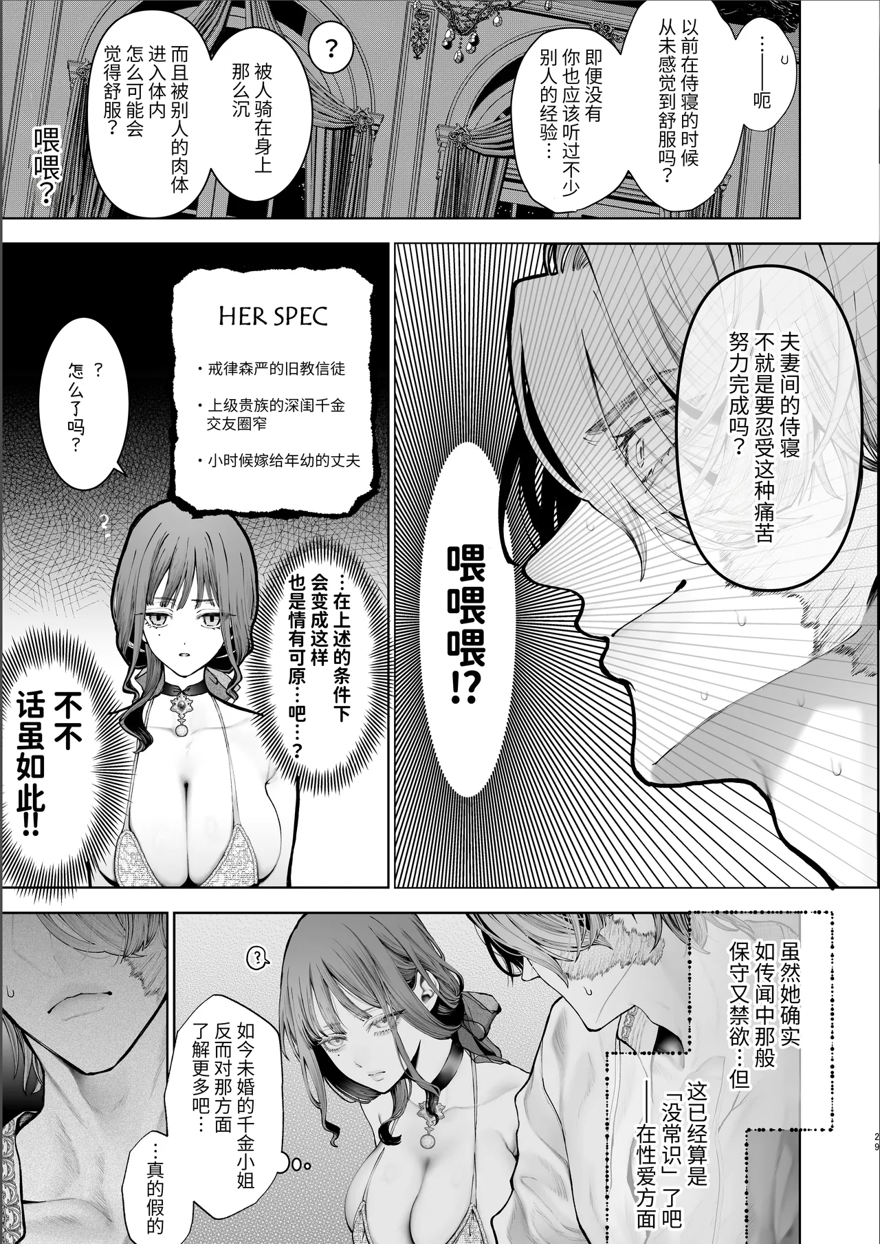 Houtou Kizoku wa Moto Outaishihi to no Haramasekon de Isogashii - The Rake and The Once Crowned Princess page 28 full