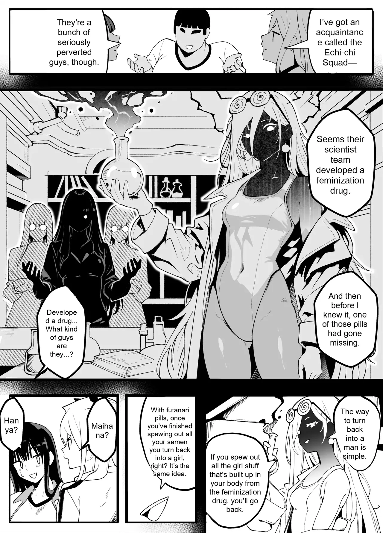Page 9 of TS Fun! 2 The Fall of the Female ~[Female Transformation]~
