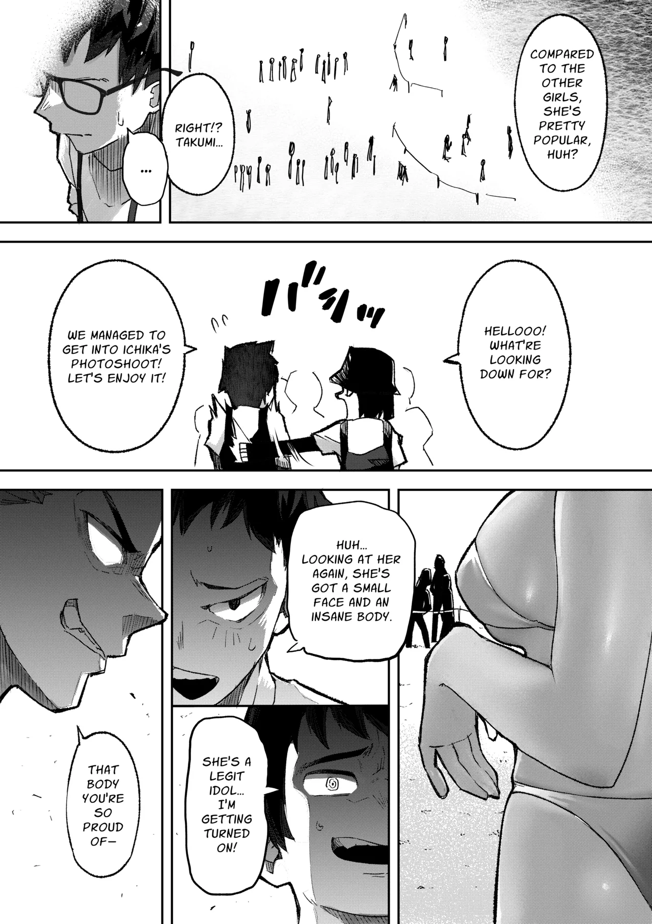 Gal Pro Gamer-sama no Nama Oppai wo Fan no Mae de Sarashite Yaru yo | I'll Expose The Pro Gamer Gal's Breasts Before Her Fans page 14 full