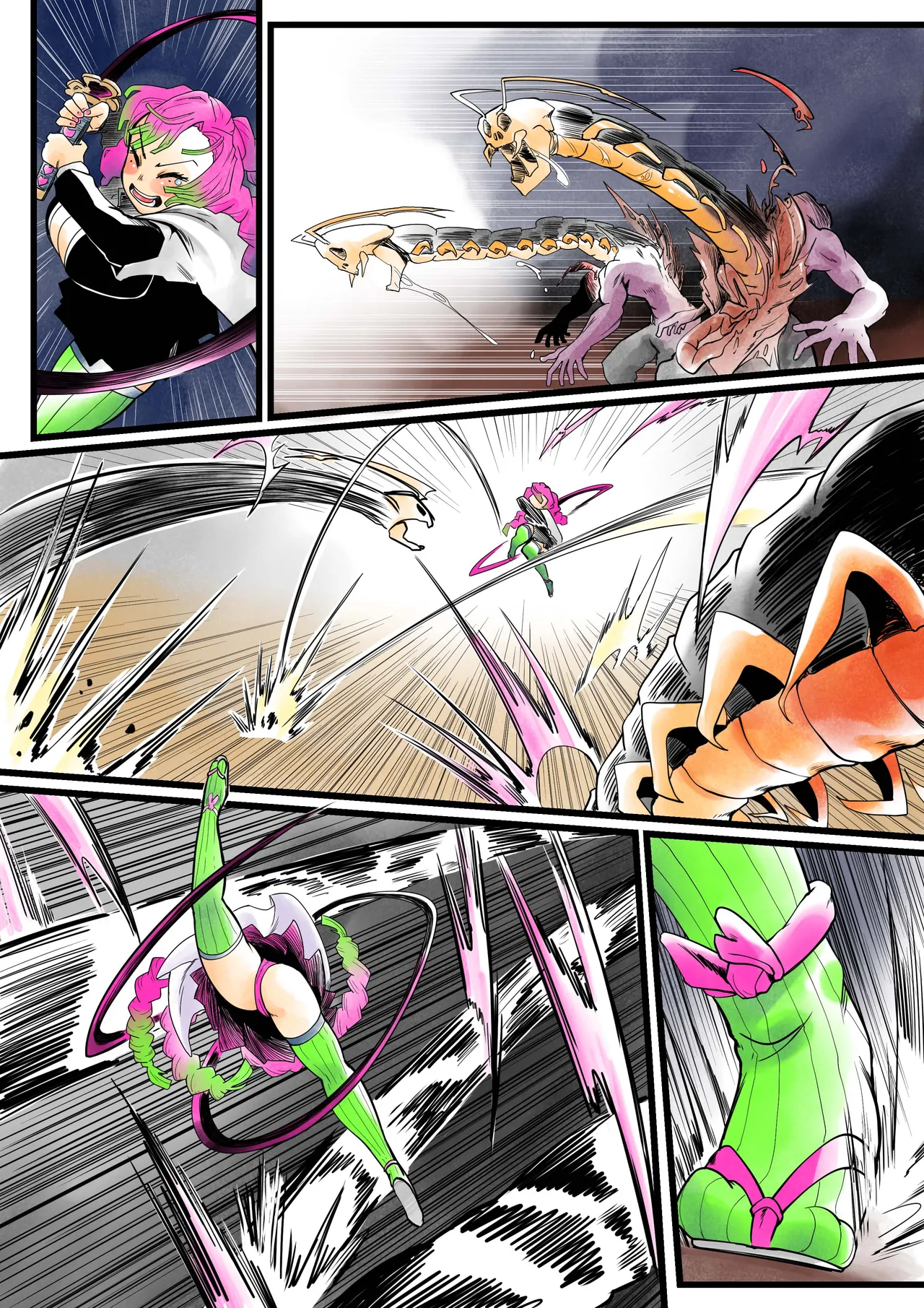 Page 59 of Insect-born first love, chaotic honey ~Kanroji ●ri nipple fuck insect ○ egg-laying~