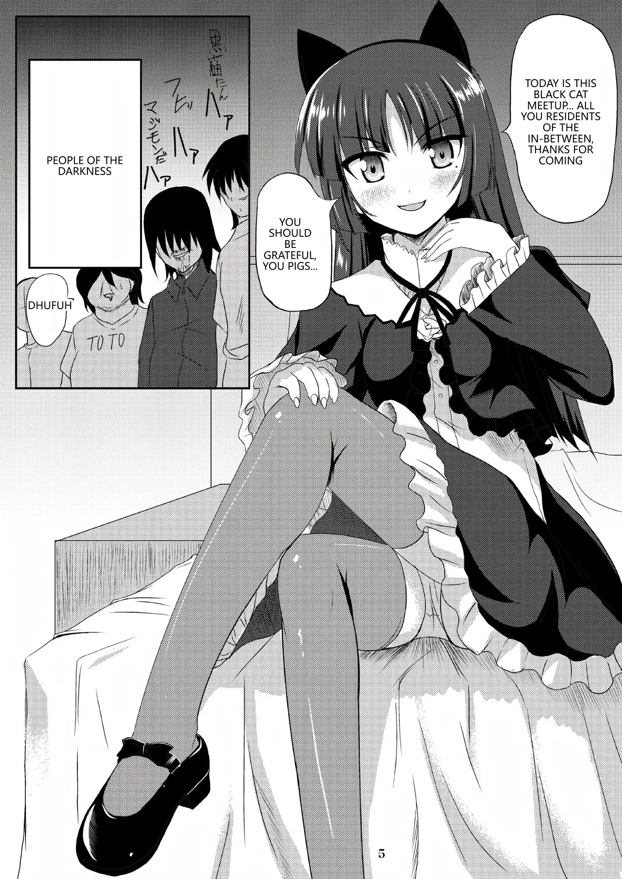 Page 4 of Kuroneko-chan Maji Datenshi