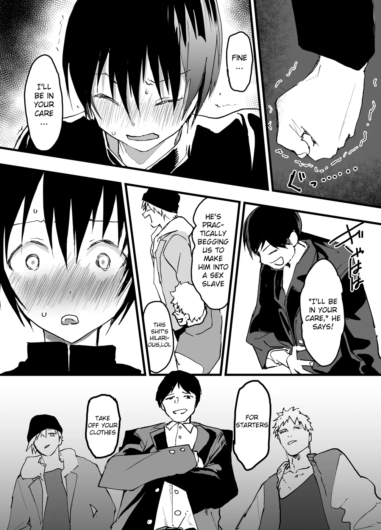 Hatsutaiken wa Rinkan Rape Kitouzeme! Seidorei Choukyou Mesuochi Jigoku! page 14 full