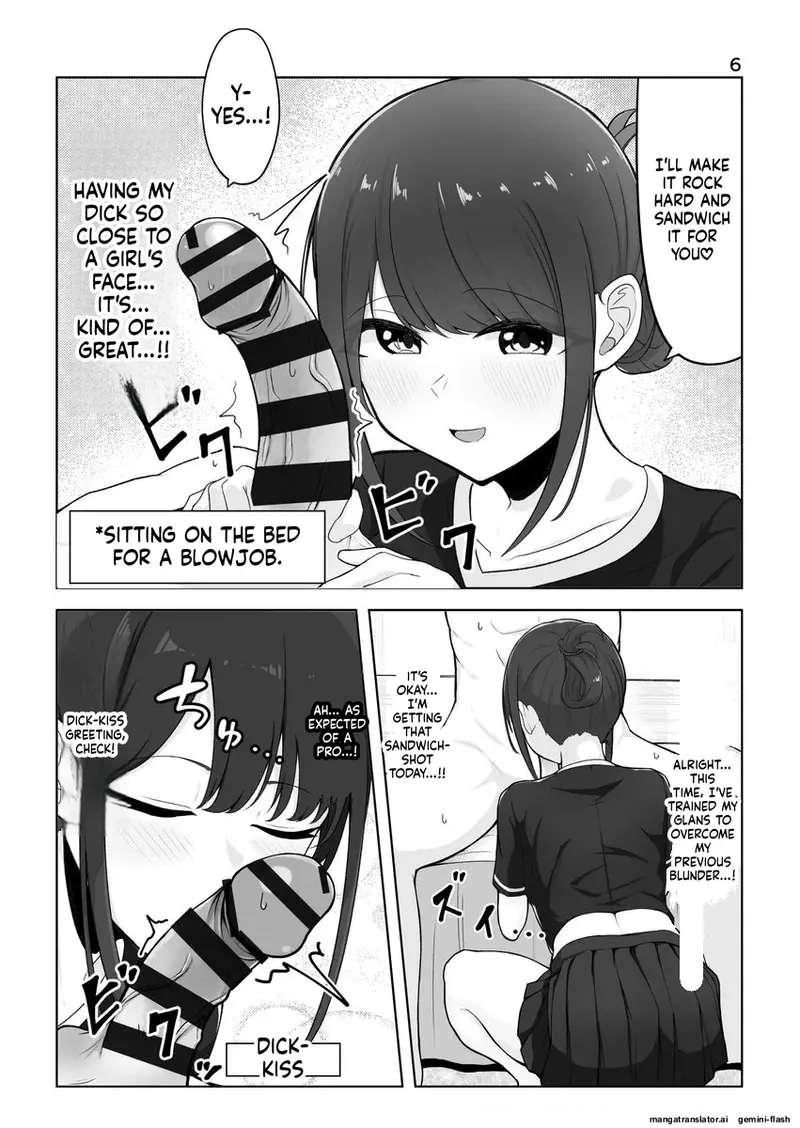 Page 6 of ズリキチ見習いがGカップお姉さんにパイズリしてもらったレポ漫画 ～リベンジ編～