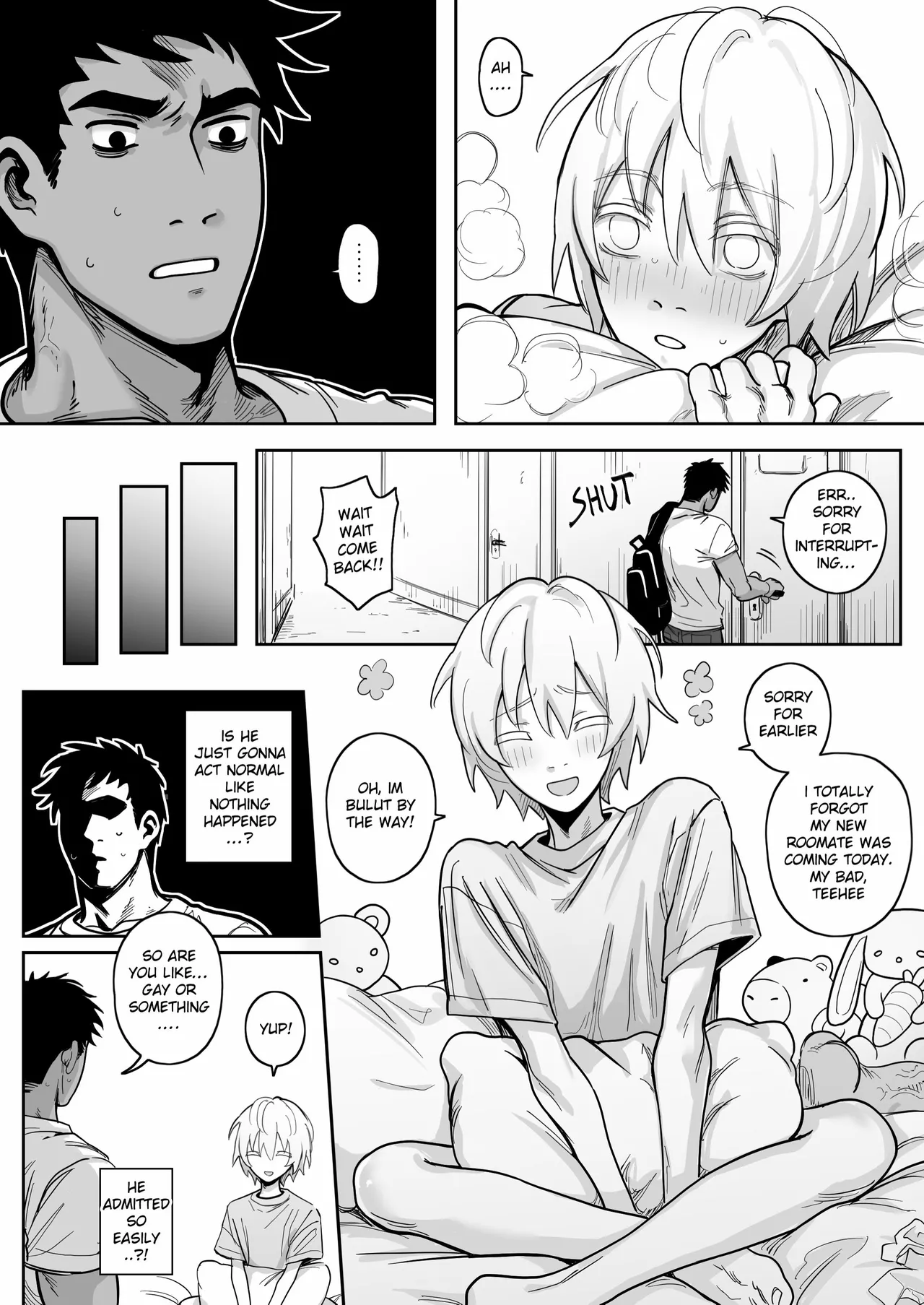 Page 3 of [Schweinchen31] Dosukebena Roommate o Wakara Seru Hanashi | Teaching My Perverted Roommate a Lesson [English] [Decensored]