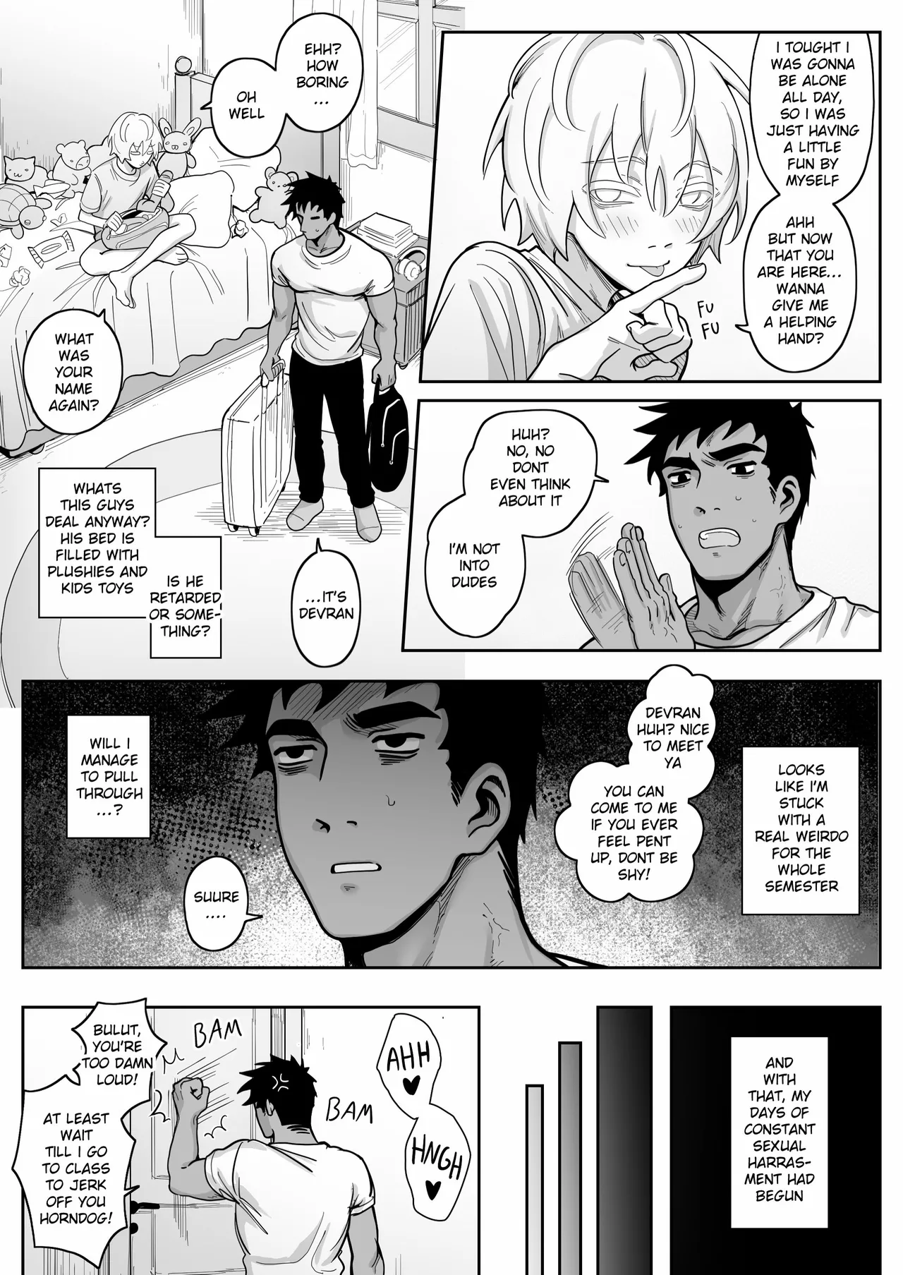 Page 4 of [Schweinchen31] Dosukebena Roommate o Wakara Seru Hanashi | Teaching My Perverted Roommate a Lesson [English] [Decensored]