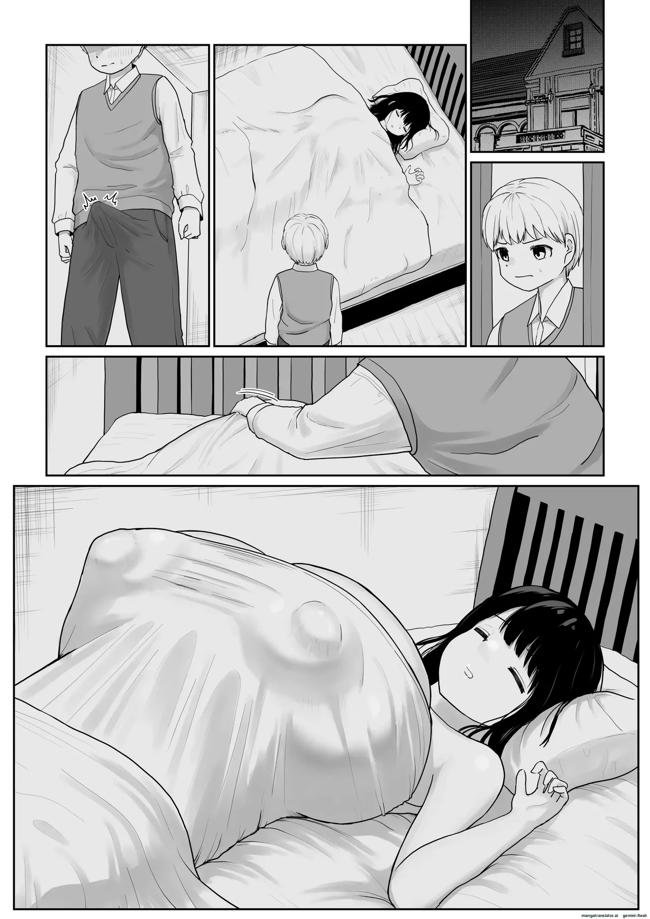 Page 35 of Bakunyuu Deka Maid ni Onabare Shitara Kuwareta.
