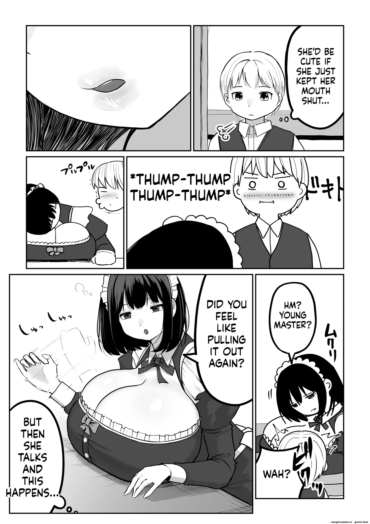 Page 71 of Bakunyuu Deka Maid ni Onabare Shitara Kuwareta.