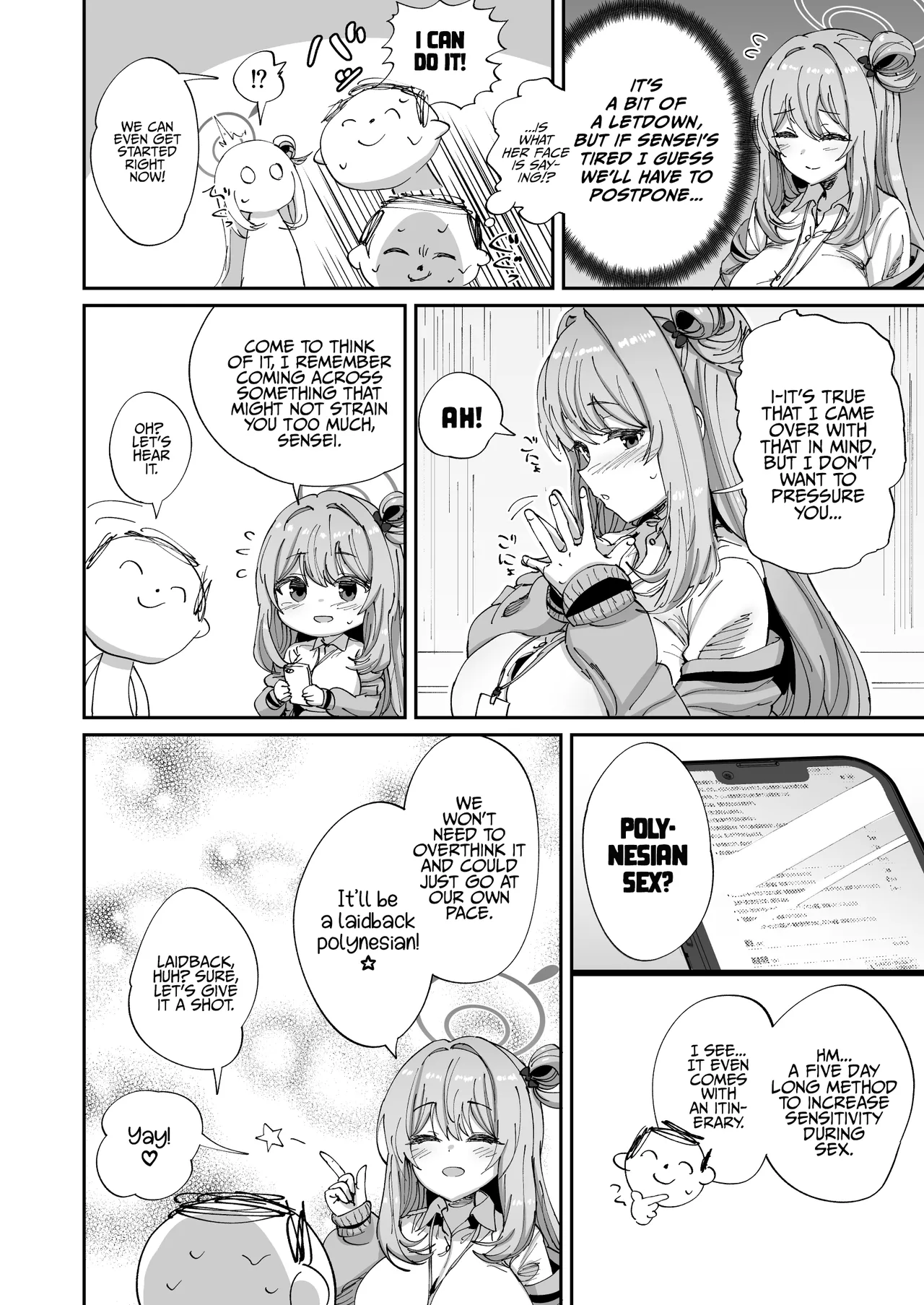 Page 3 of [Hikagemon (Tenpiboshi)] Nonomi to Yuru Yuru Polynesian Sex | Laidback Polynesian Sex with Nonomi (Blue Archive) [English] [Digital]