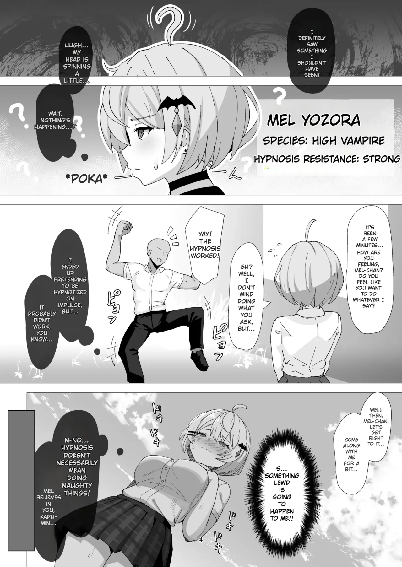 Page 3 of Tensai Vampire wa Saimin Nante Kakaranai (Hontou) | Genius Vampires Don't Fall for Hypnosis