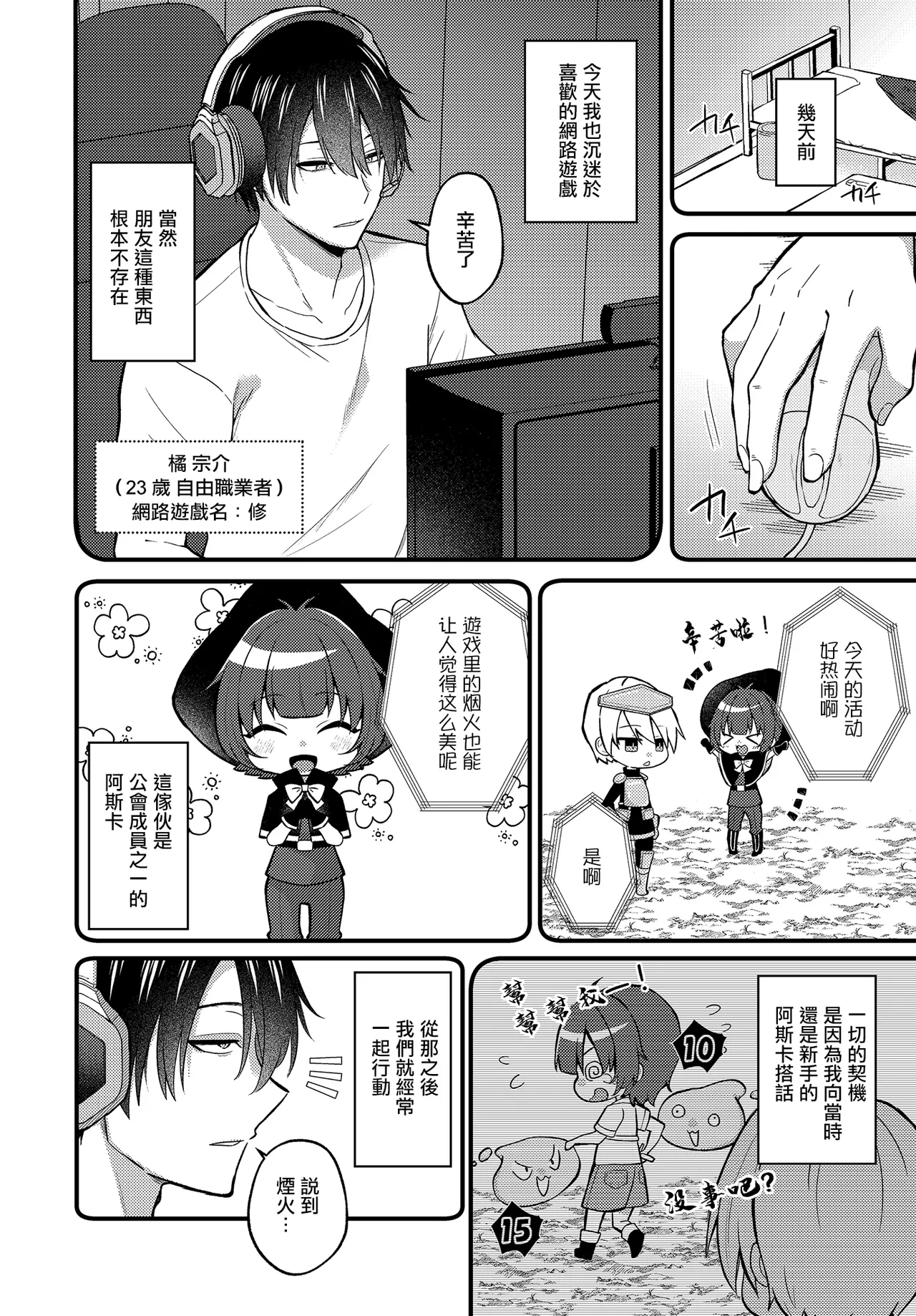 Net Game InCha♂ x Seijun Nikushoku♀ no Guild Member Off-Pako Kai | 網遊陰角男♂×清純肉食女♀的公會成員線下約炮會 page 2 full