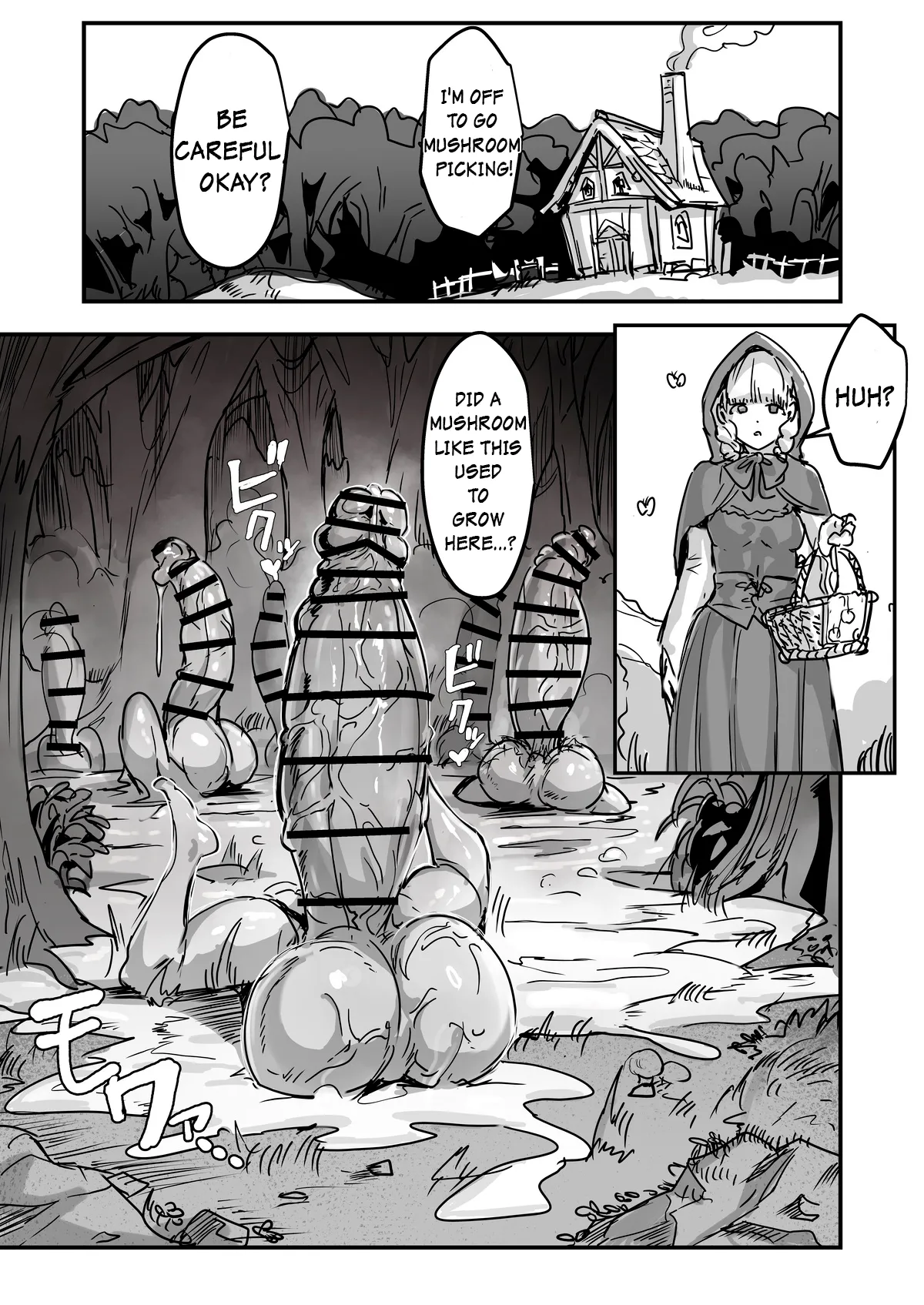 Page 1 of Mori no futanari kinoko ni goyōshin