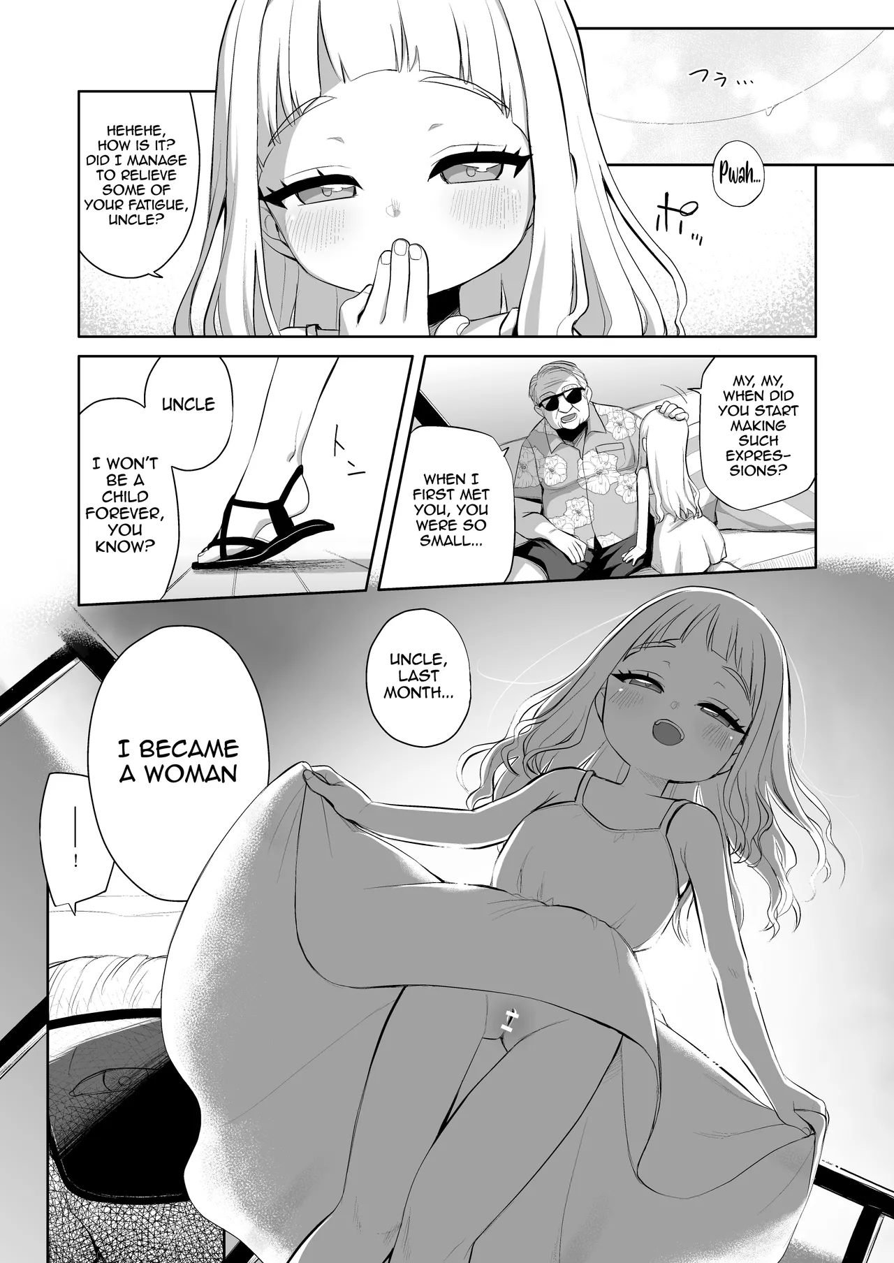 Page 7 of Tengoku ni Ichiban Chikai Shima - The song of the little bird trapped on that island reaches no one.