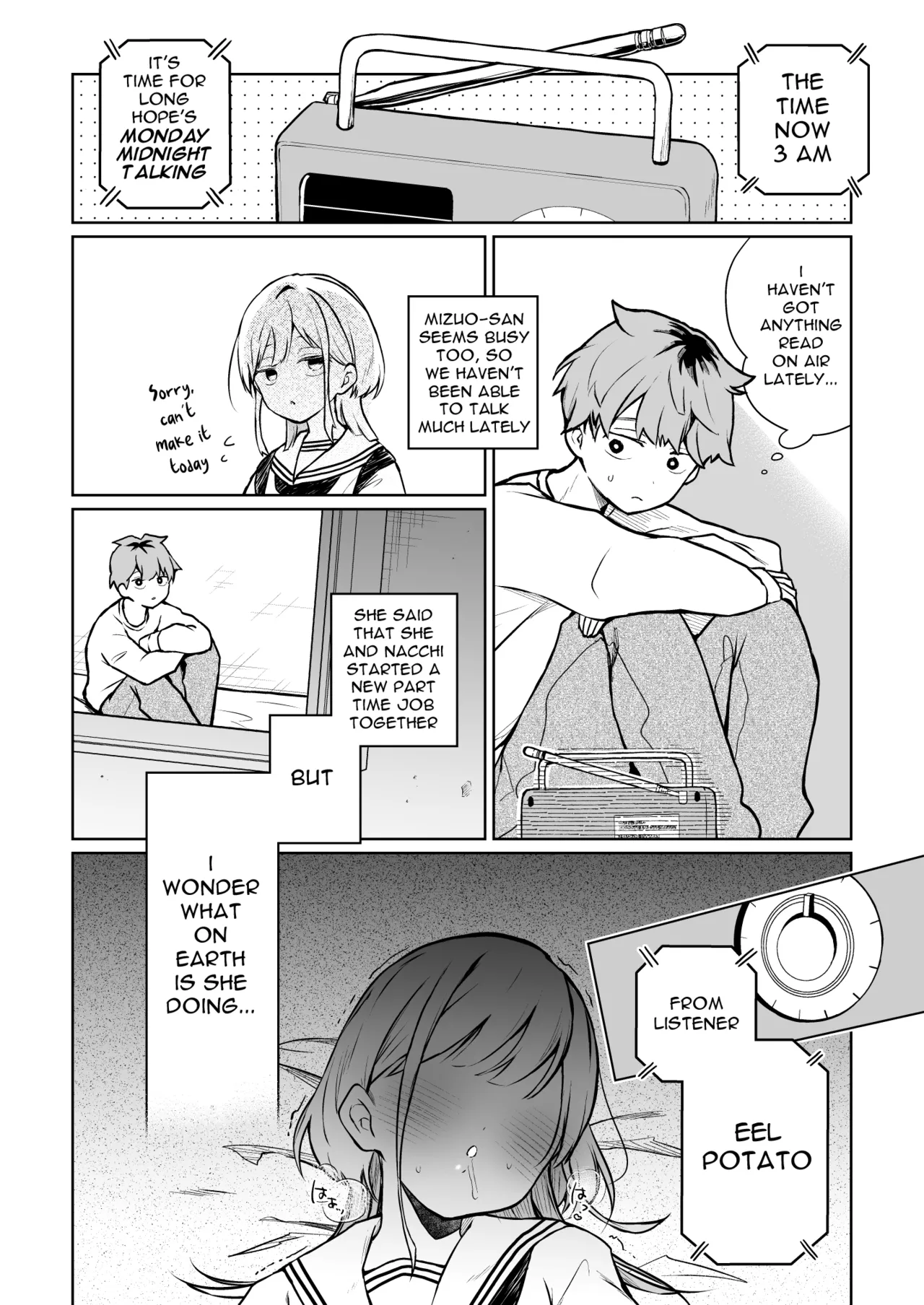 "I Can’t Fall For Anyone Who Isn’t Funny" Said My Classmate—A Fellow Late-Night Radio Listener, A Famous Joke Artisan, and My Rival—Ended Up Becoming a Boring (lol) Young Comedian's Female Onahole page 3 full