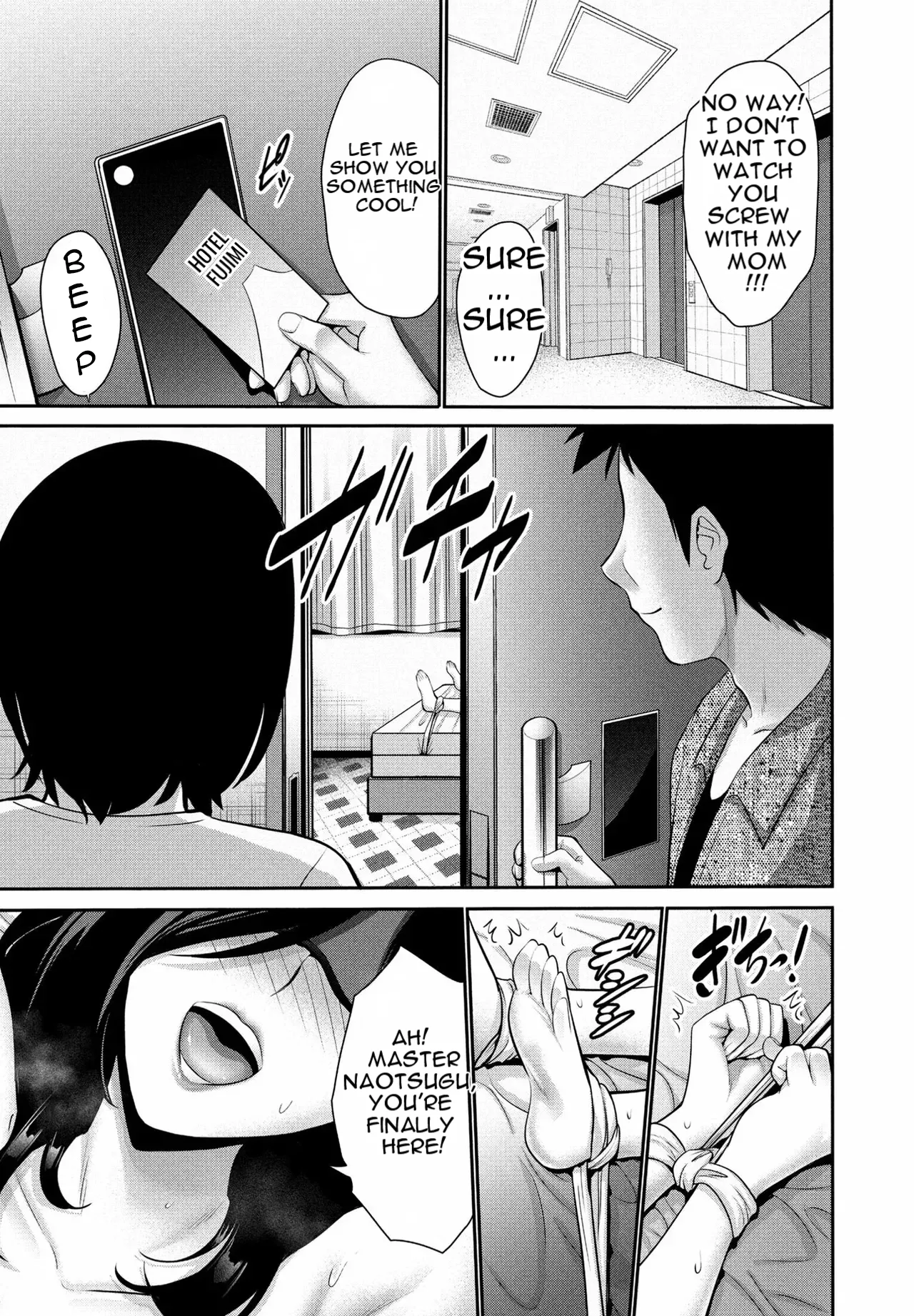 Okasan SWAP Kouhen | Mom SWAP: Part 2 page 3 full