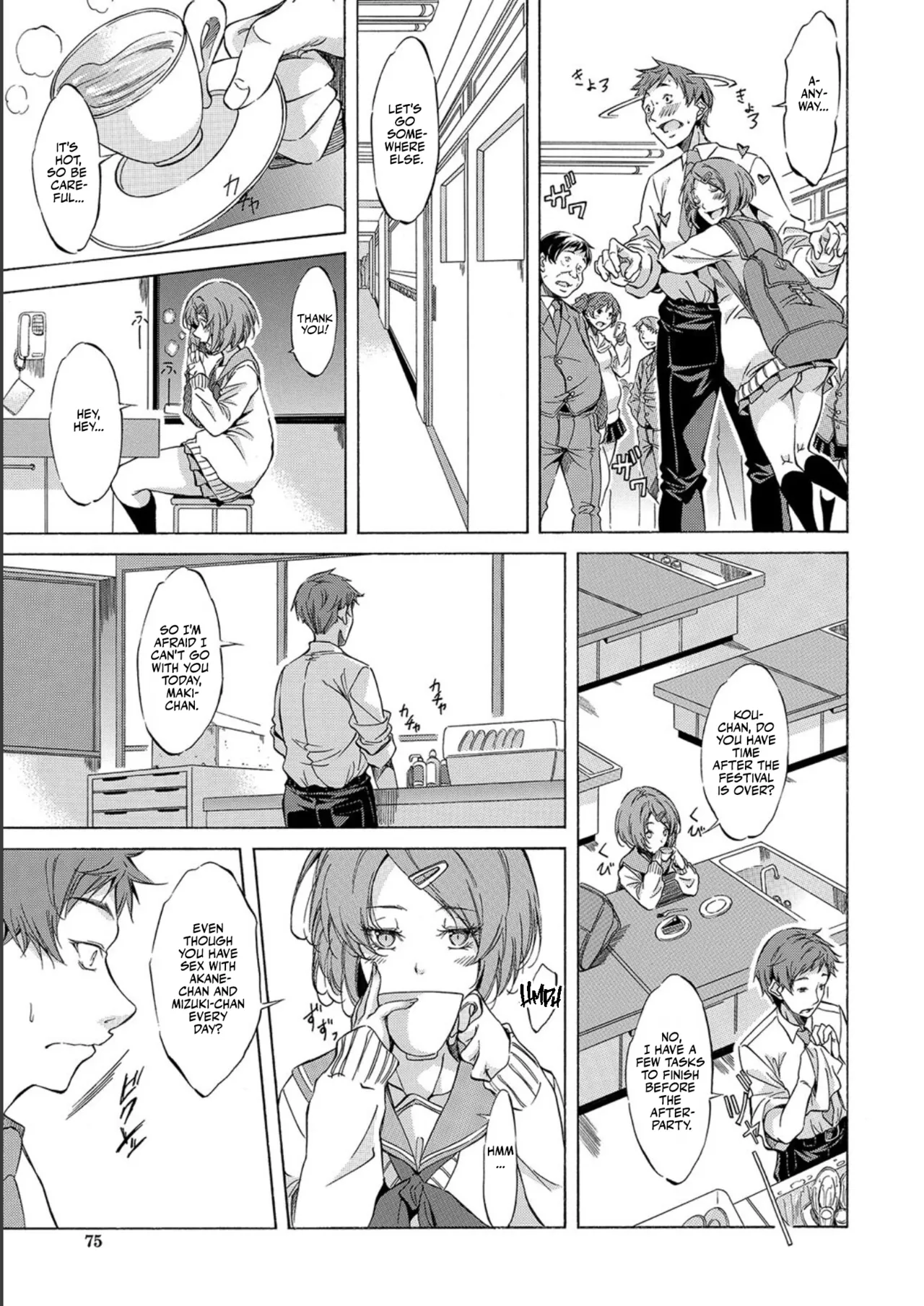 JK-tachi o Gouhouteki ni Haramase... ta!? | I Somehow Got a Whole Bunch of High Schoolers Pregnant Legally?! page 75 full