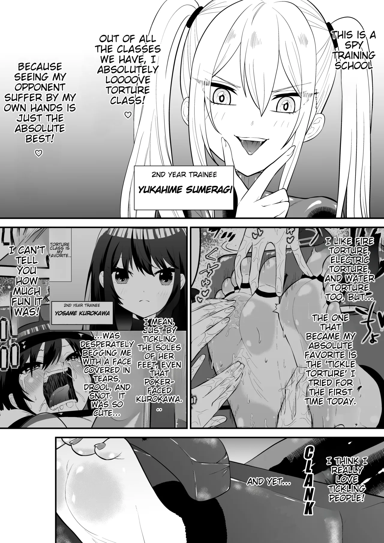 Page 2 of Spy Girl Sole Tickling & Endless Orgasm Training