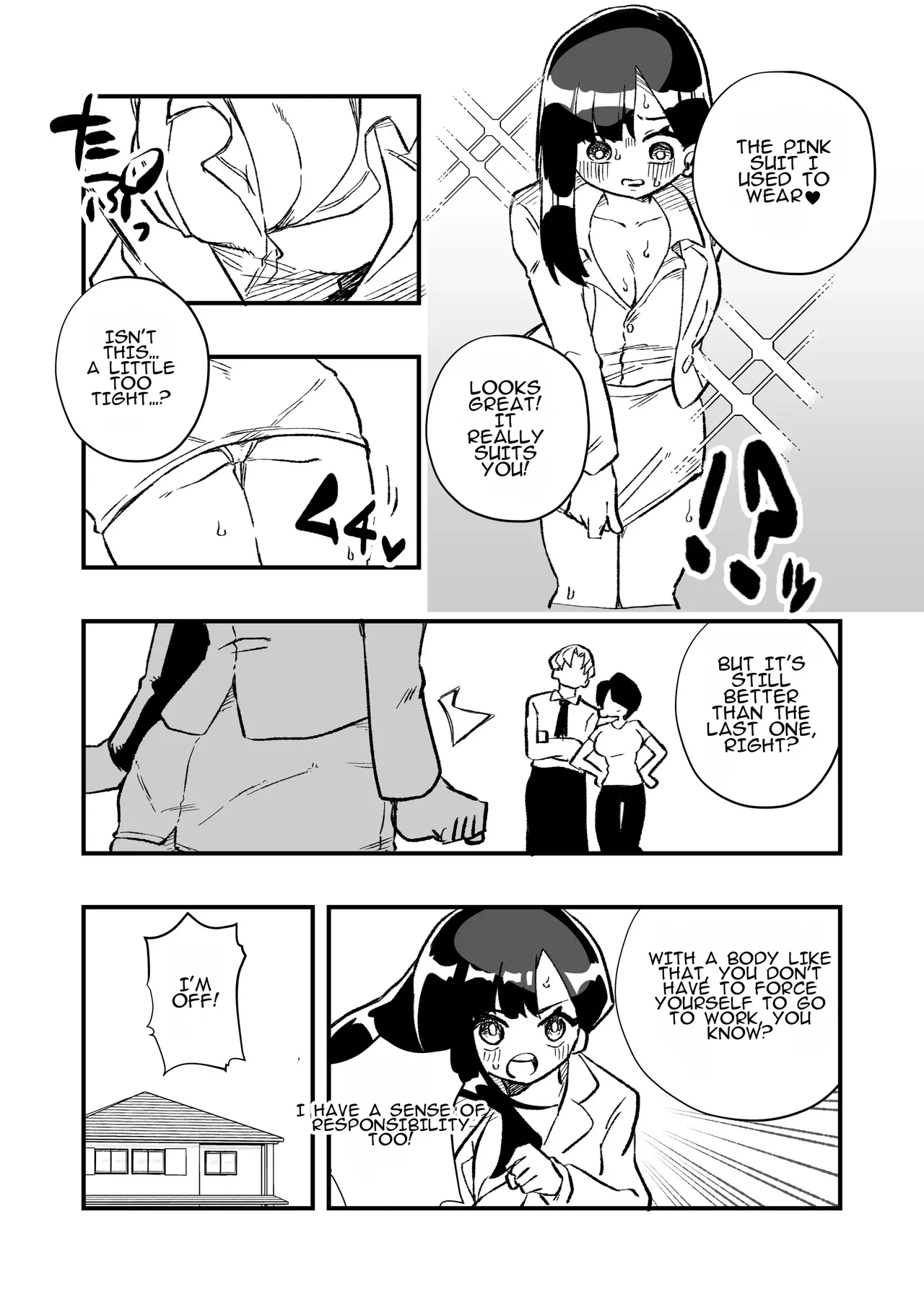 Nyotaika → Otto Shikkaku Uwaki Aite to no Dorei Musume e | Gender Swap → Disqualified as a Husband: Turned into a Slave Girl for His Wife's Lover page 14 full