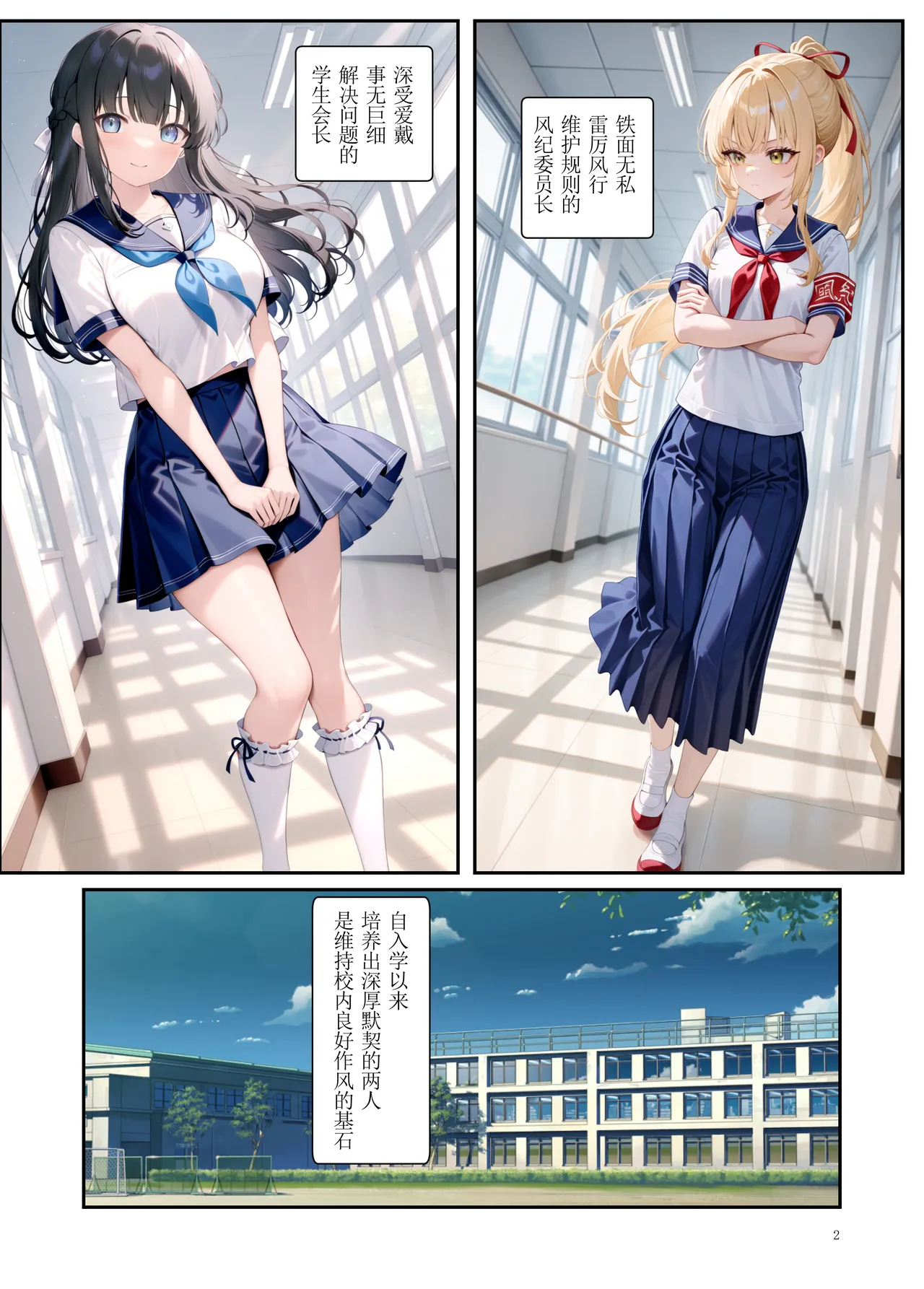 Page 3 of 附身能力者可是我自己，让假正经的她们暴露下流本性