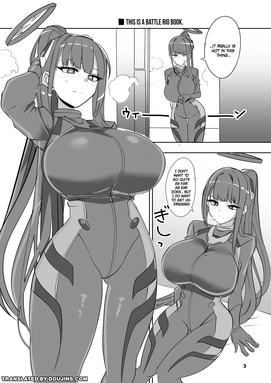 Page 3 of [Blue Mage (Aoi Manabu)] Reasonable Reason (Blue Archive) [English] {Doujins.com} [Digital]