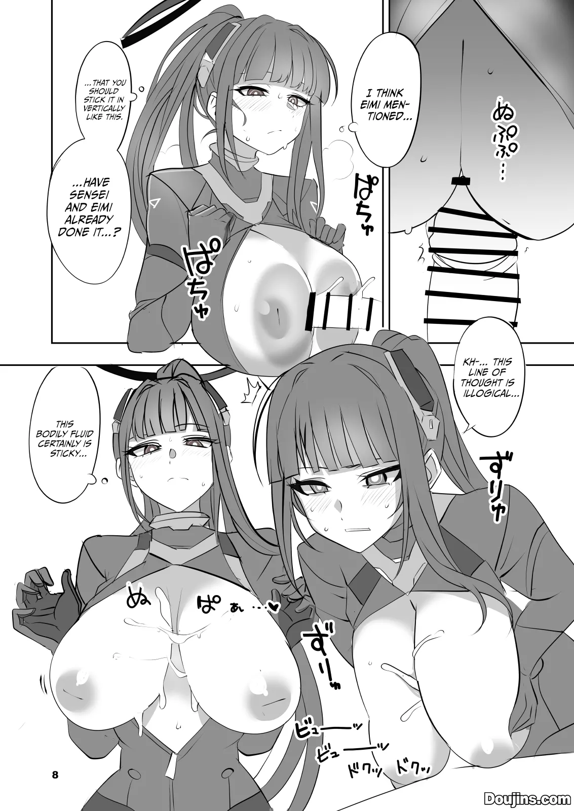 Page 8 of [Blue Mage (Aoi Manabu)] Reasonable Reason (Blue Archive) [English] {Doujins.com} [Digital]