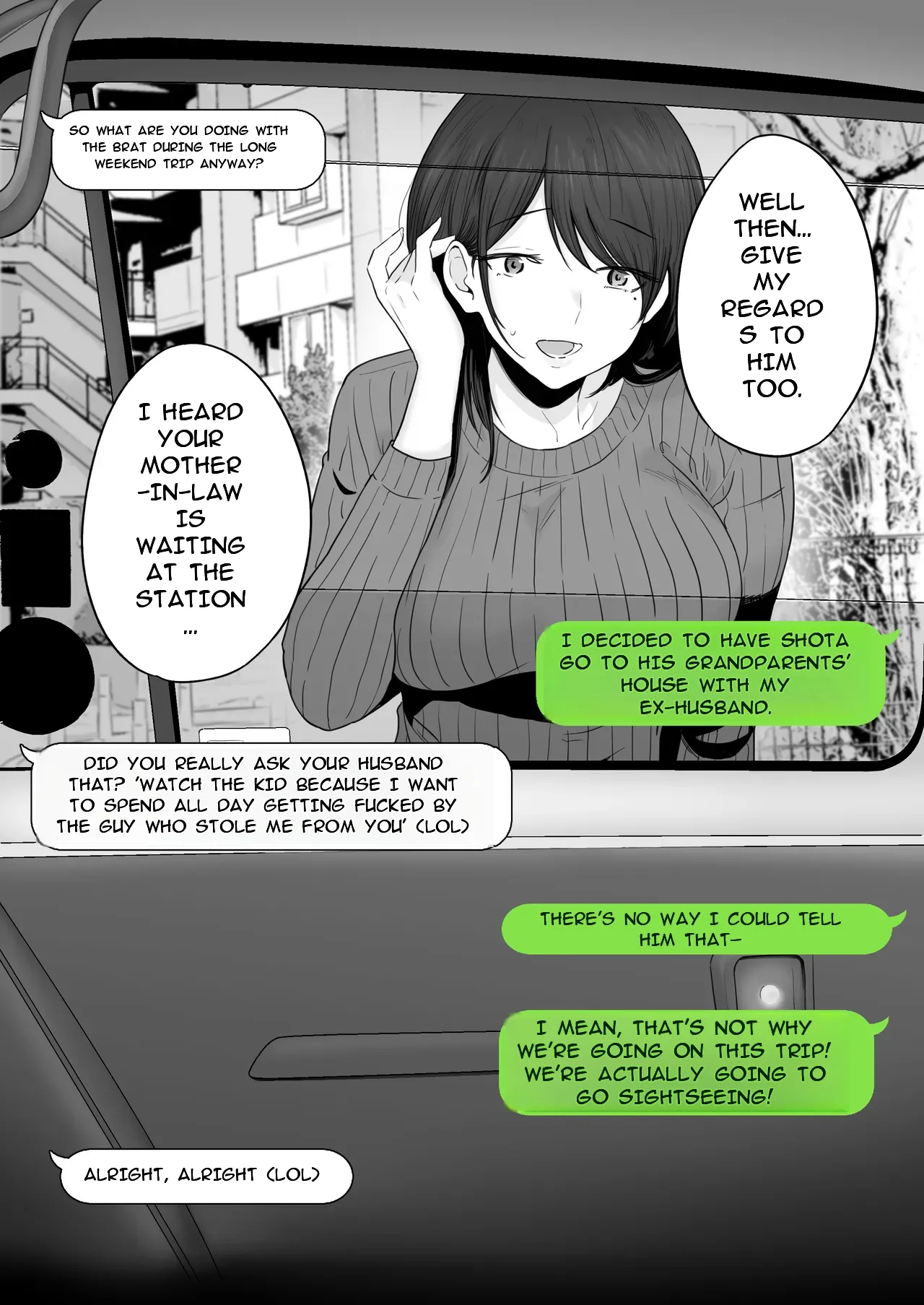 Page 33 of Houkai Kazoku 2-Hahaoya ga Yakuza to no Sex ni Hamatta Hanashi-