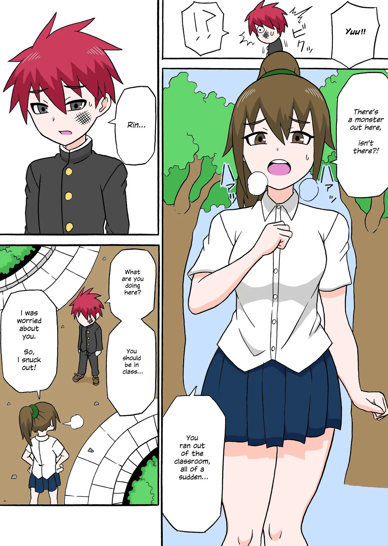 Page 3 of [Saga no Tame no Saga (Ratoo)] Dosukebe Kaijin ~ Gyaku Netorare-hen~ | Lewd Fiend ~ Reverse NTR Edition~ [English] [Colored]