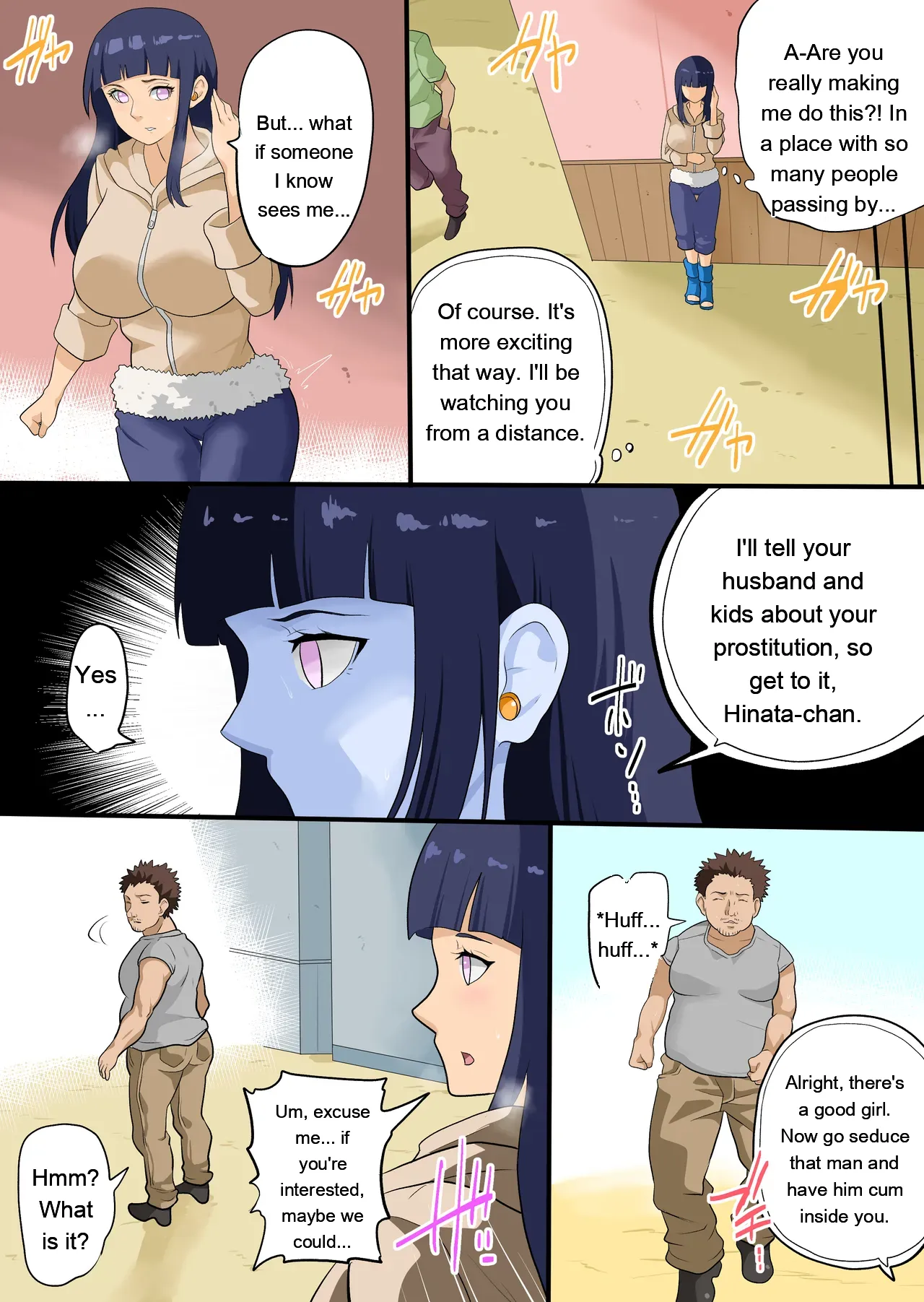 Hinata Married woman kunoichi NTR page 9 full