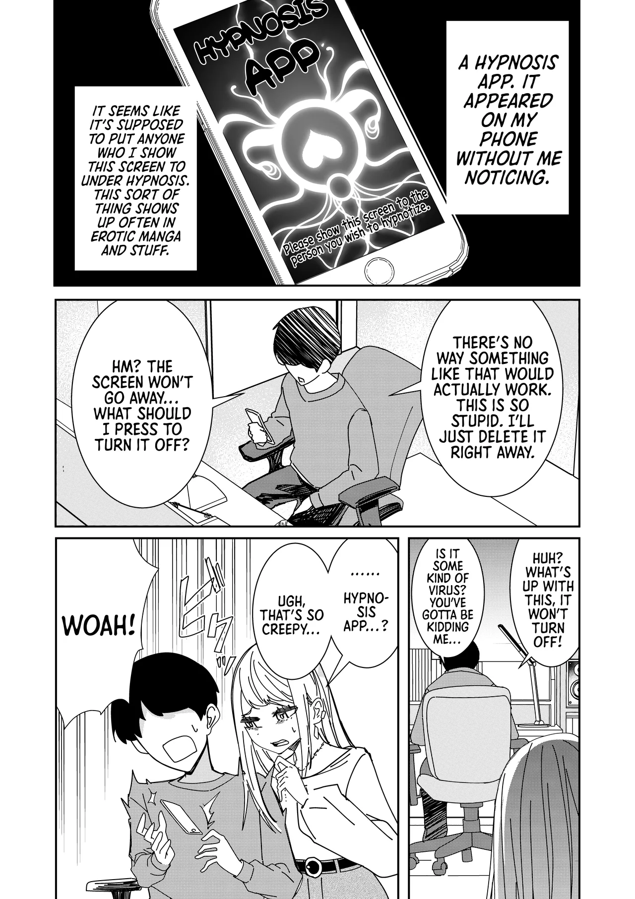 Page 2 of Saimin Appli de! ~Kuso Namaiki na Imouto o Onaho ni Shitemita~ | With a Hypnosis App! ~I Tried Making my Cheeky Younger Sister into an Onahole~