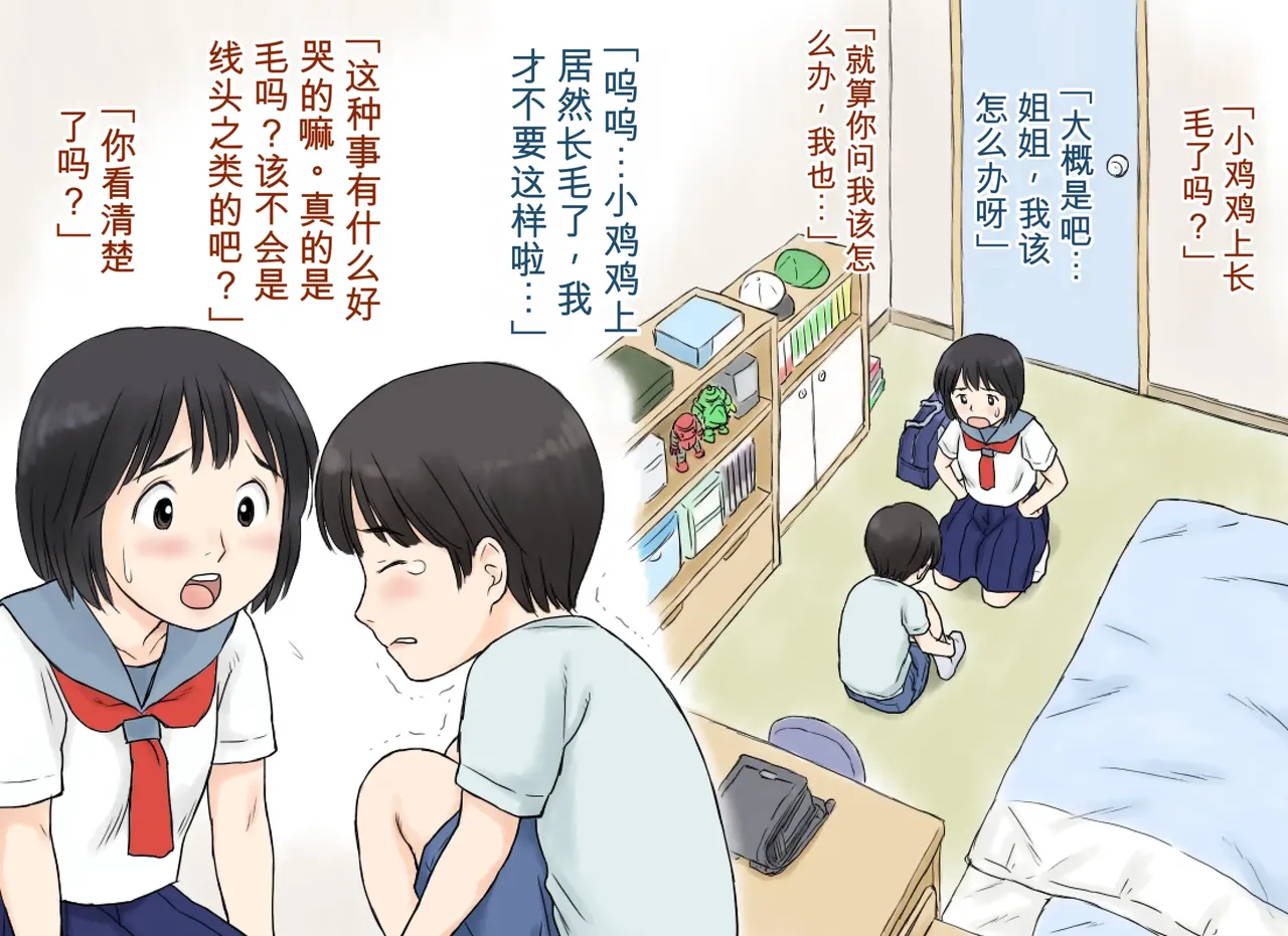 Sei ni Kyoumi o Mochihajimeta Ane to Otouto no Hatsutaiken | 开始对性产生兴趣的姐弟的初体验 page 6 full