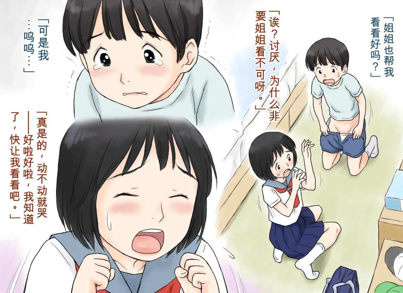 Sei ni Kyoumi o Mochihajimeta Ane to Otouto no Hatsutaiken | 开始对性产生兴趣的姐弟的初体验 page 7 full