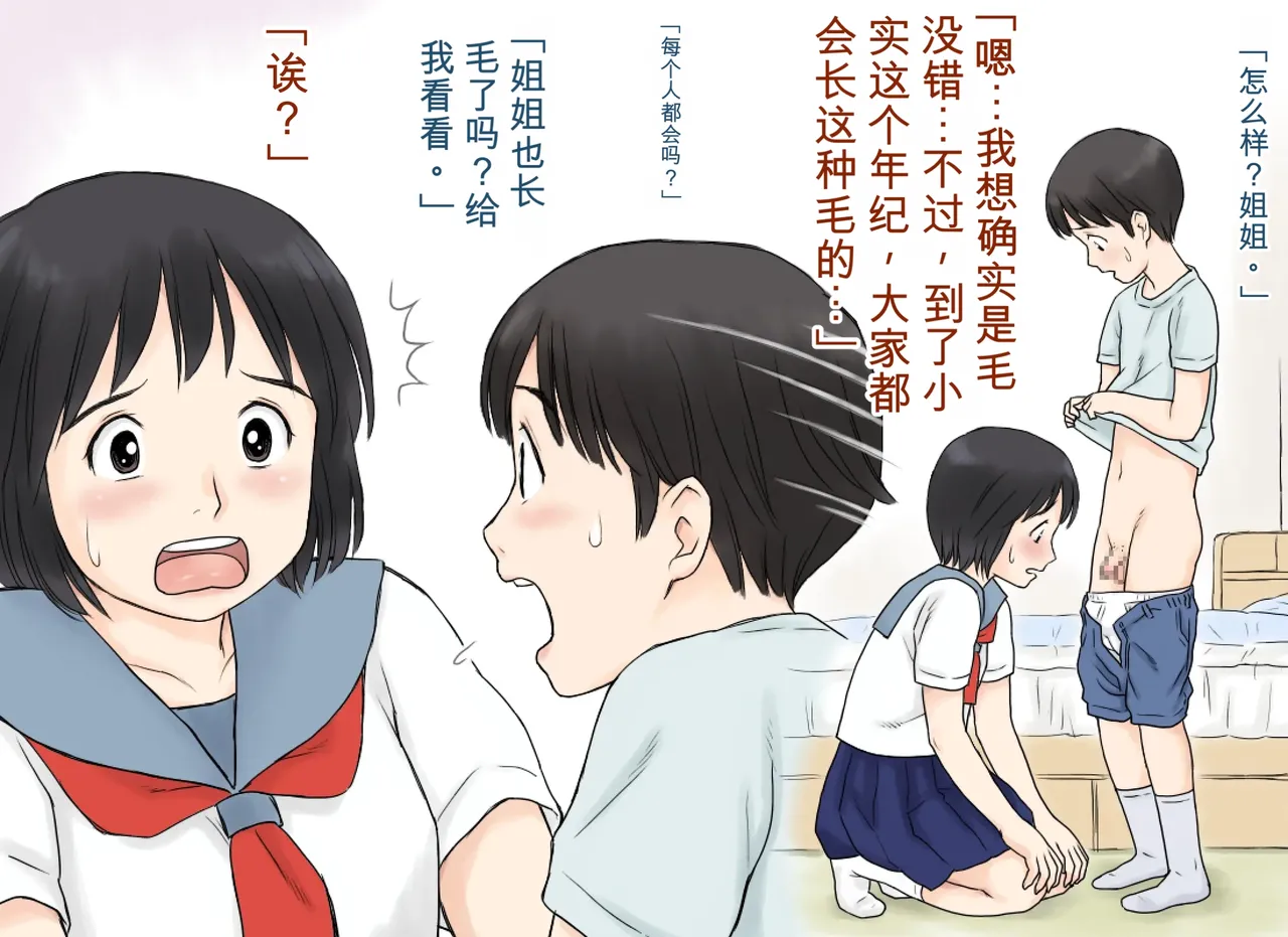 Sei ni Kyoumi o Mochihajimeta Ane to Otouto no Hatsutaiken | 开始对性产生兴趣的姐弟的初体验 page 8 full