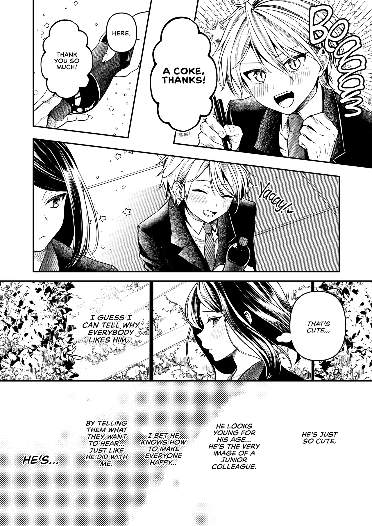 Page 51 of [Marosaan (Yunamaro)] My Tall, Stacked, Virgin Boss 1