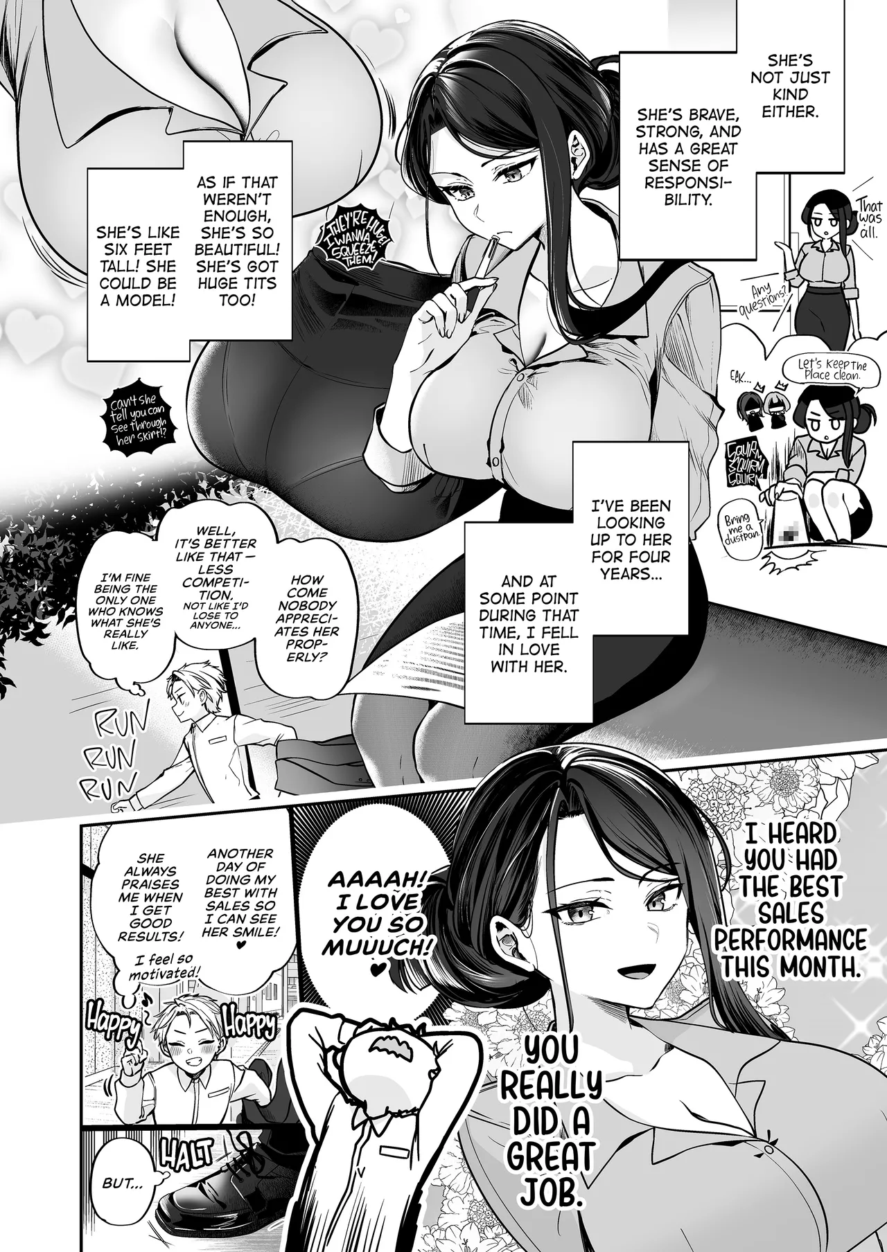 Page 7 of My Tall, Stacked, Virgin Boss 1