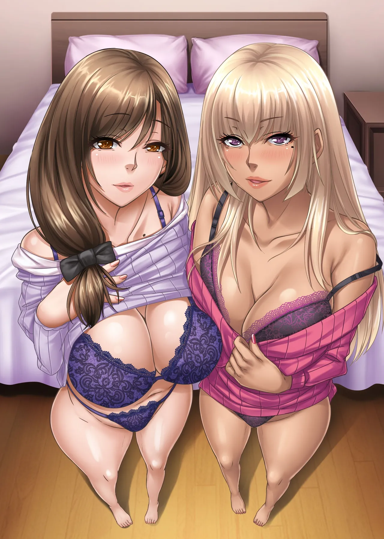 Tonari Hitozuma-tachi ga Yuuwaku Shite Kuru Ken. Bitch Hitozuma Darake no Mansion de Sakusei Haramase Josei Yuui Harem page 2 full
