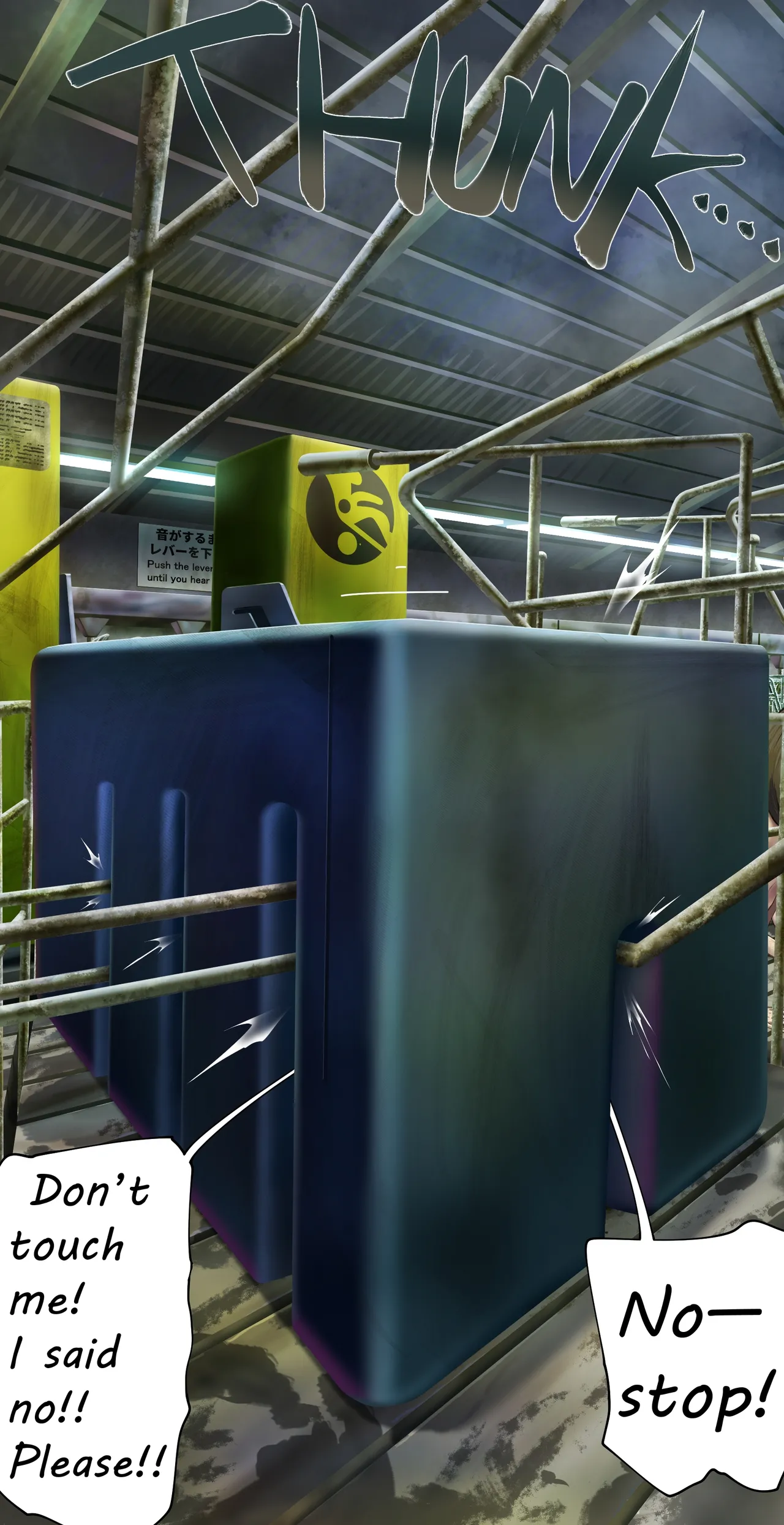 Page 32 of I tried going into a stall during a tour of the livestock barn