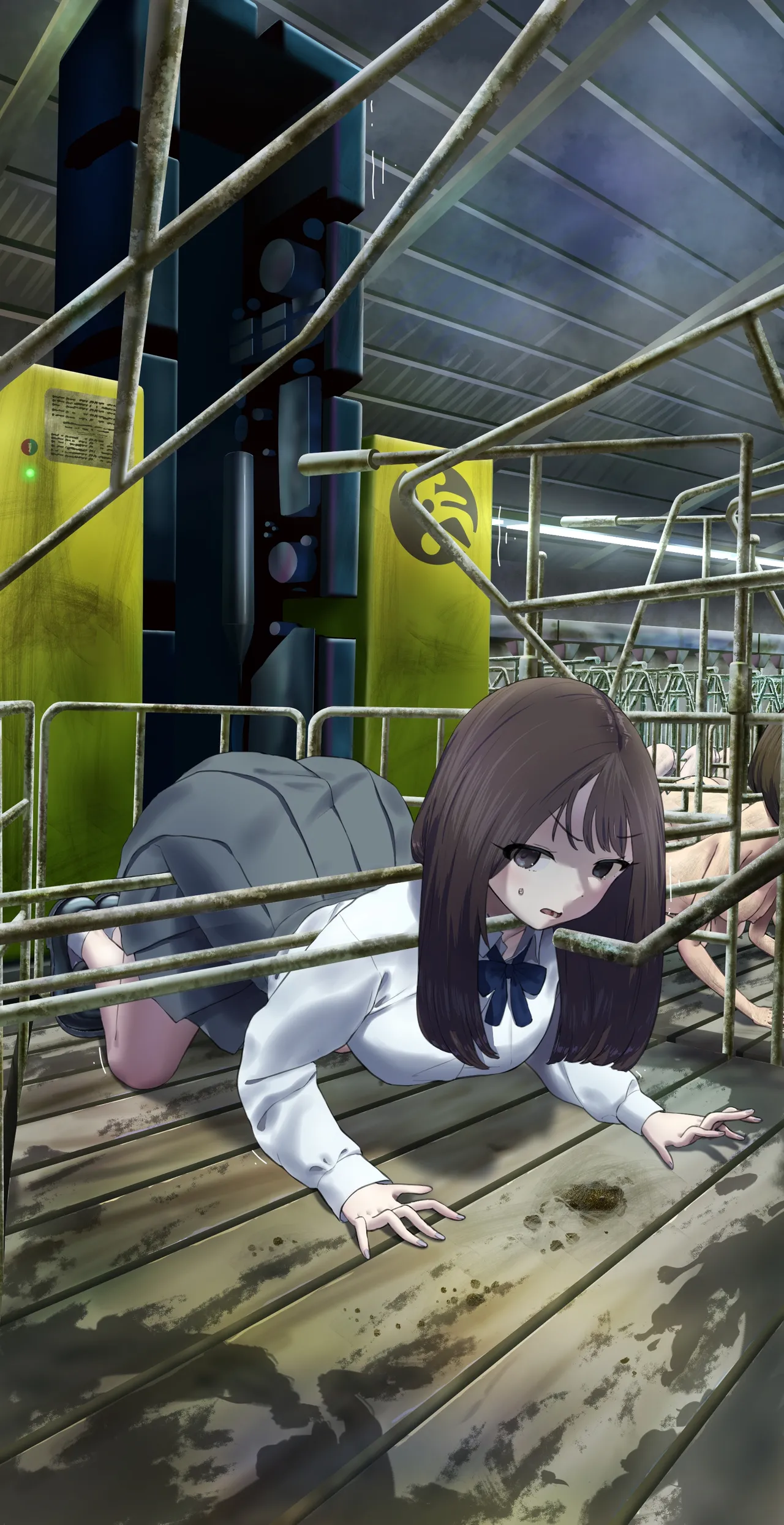 Page 45 of I tried going into a stall during a tour of the livestock barn