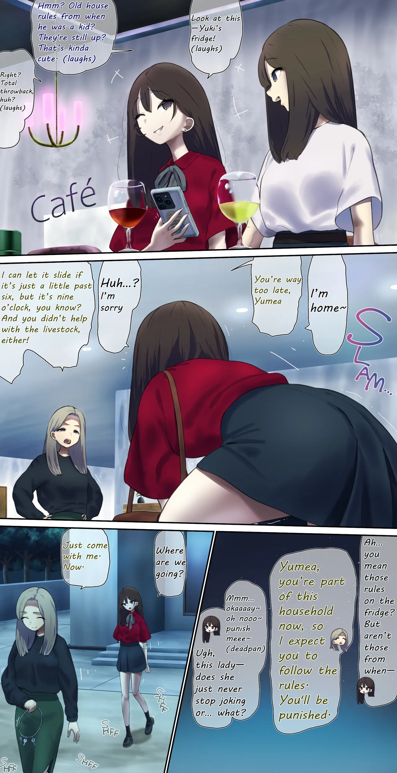 When I started living at my fiance's parents' house, I was punished like a child… page 2 full