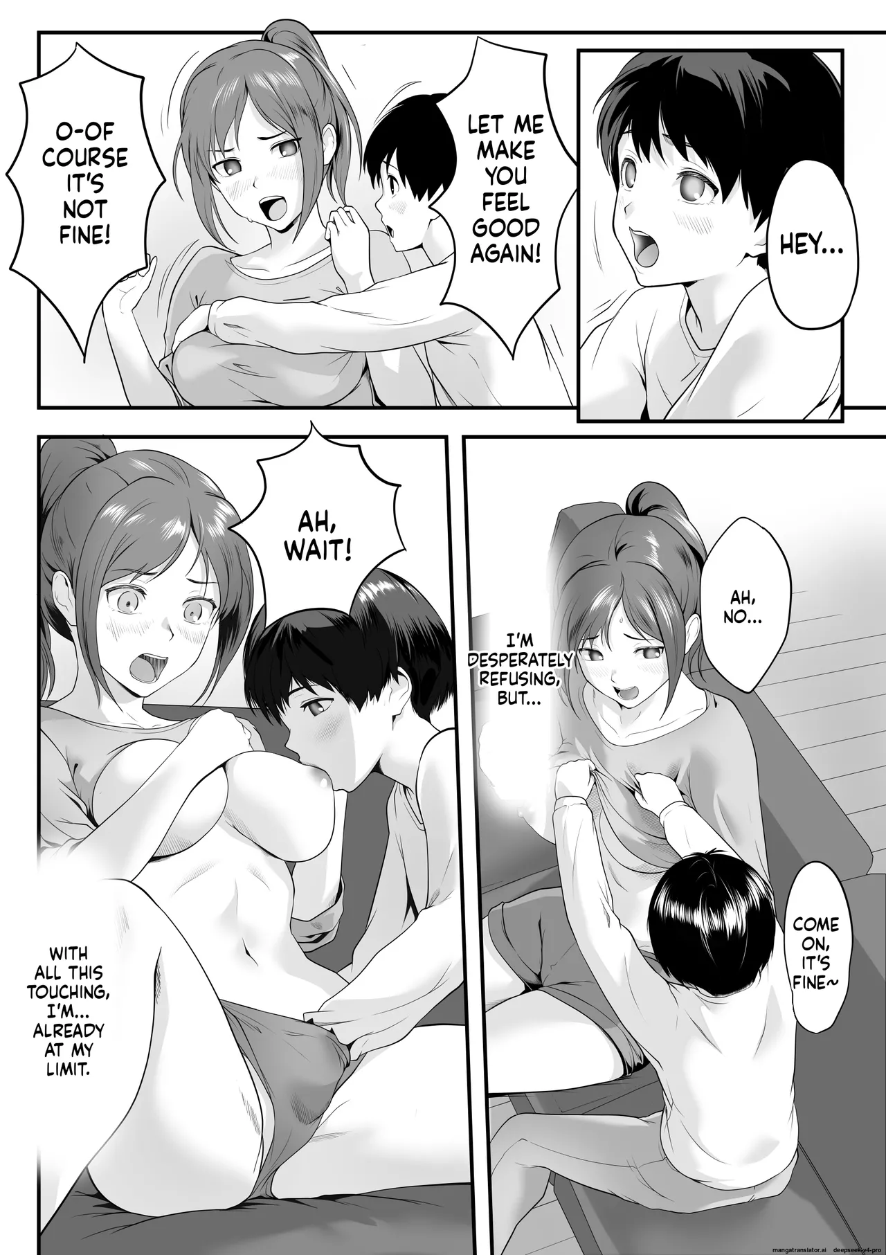 Karada ga Binkan Sugiru Watashi wa Itoko ni Itazura sarete mo Teikoudekinai! page 19 full