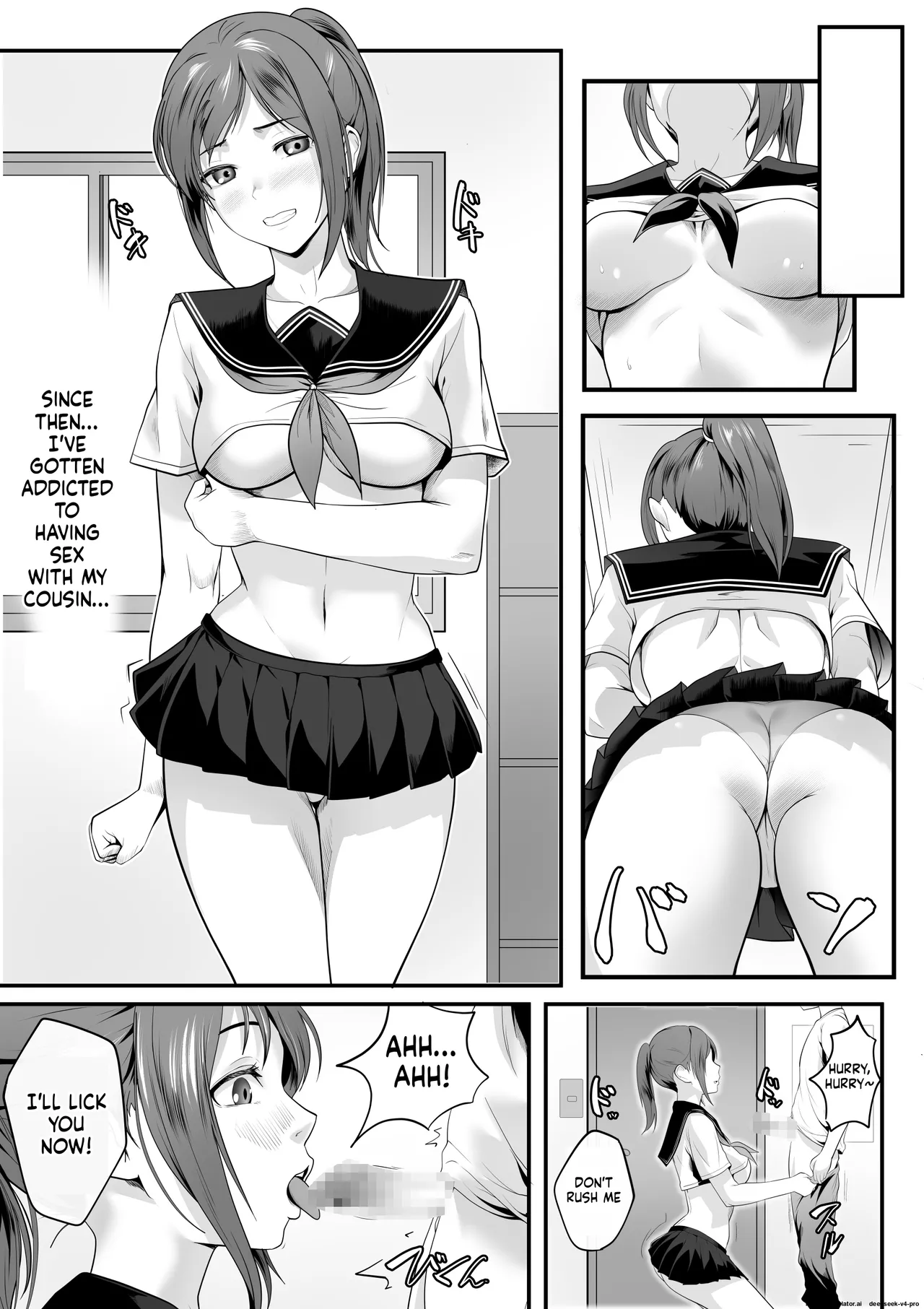 Karada ga Binkan Sugiru Watashi wa Itoko ni Itazura sarete mo Teikoudekinai! page 28 full