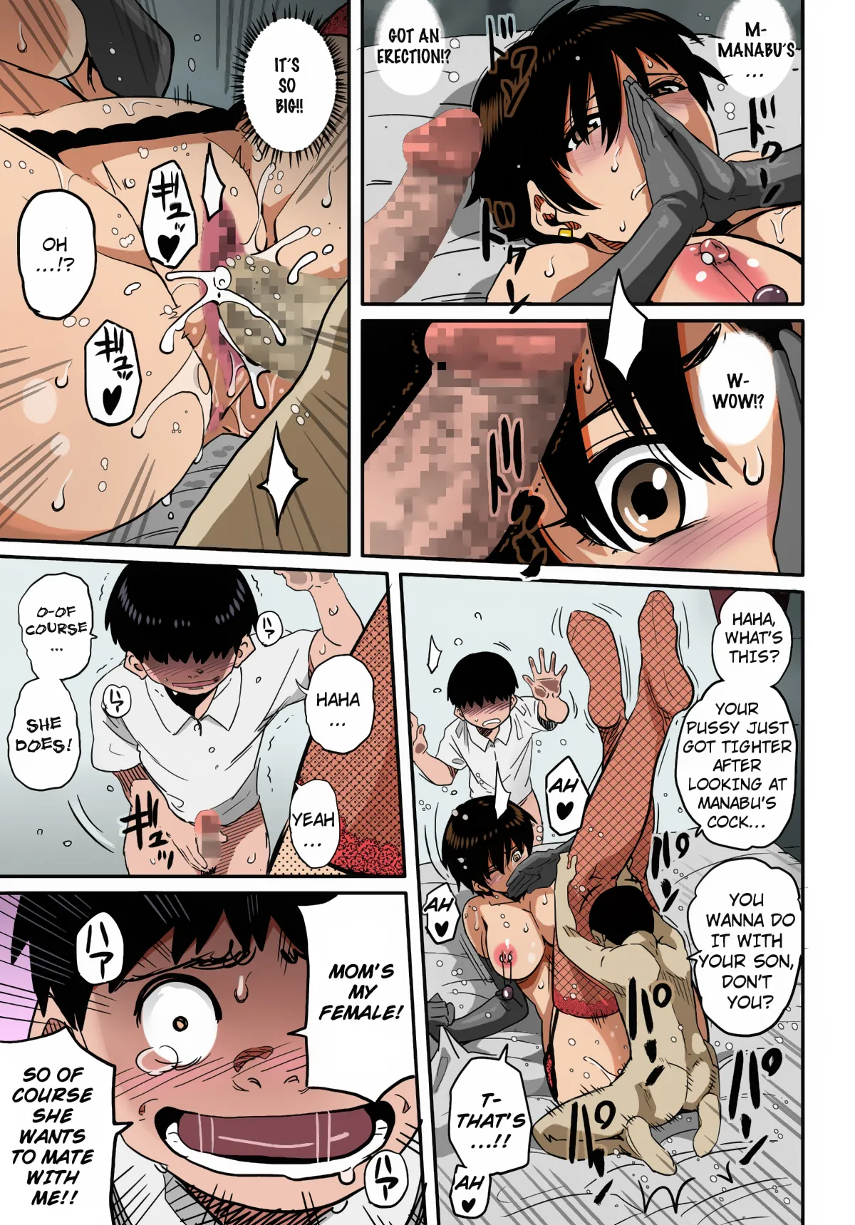 Hahaoya Shikkaku Elite Oyako no M Buta Netorare Tenraku Jinsei page 397 full