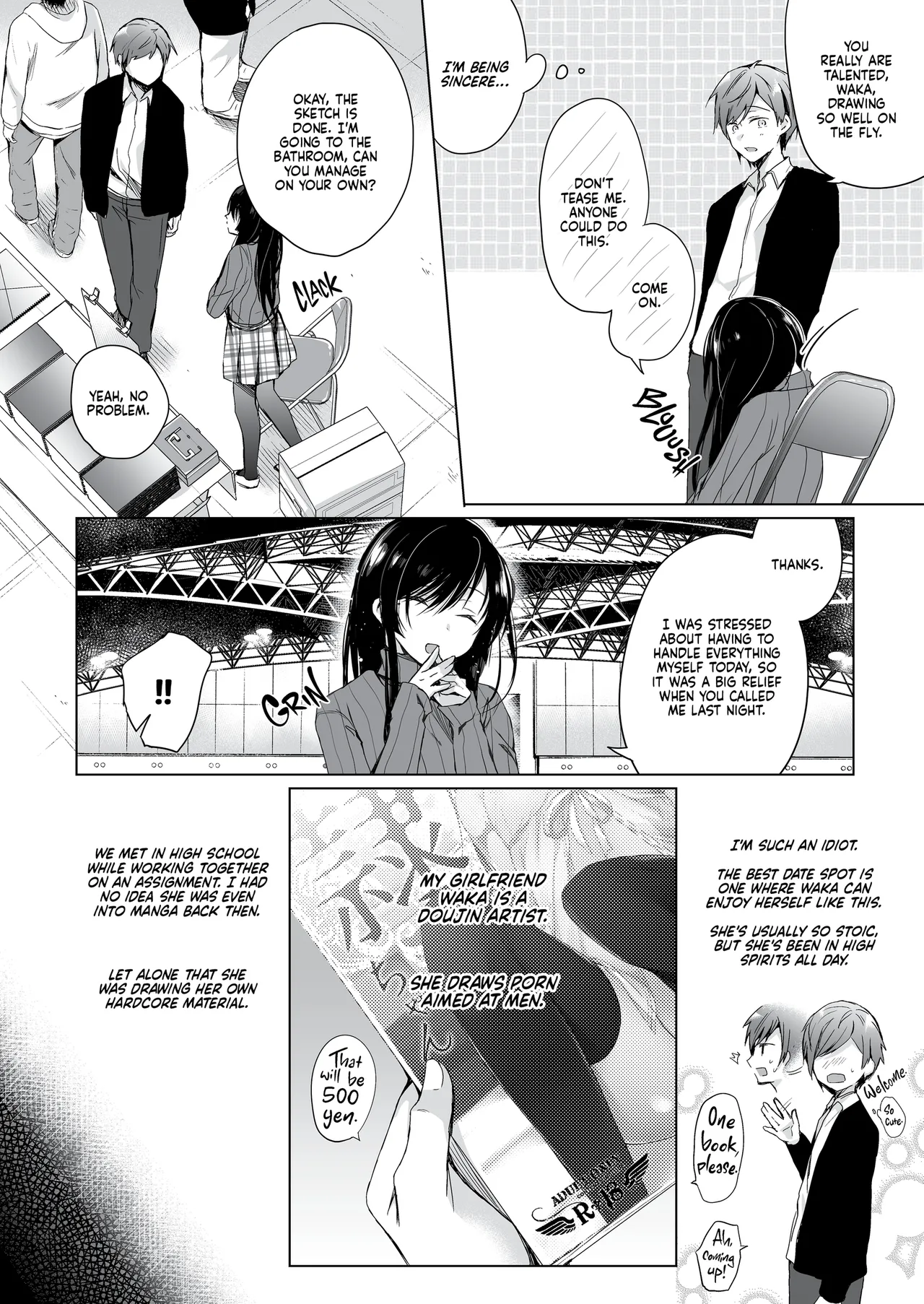 Page 3 of Ero Doujin Sakka no Boku no Kanojo wa Uwaki nante Shinai. Soushuuhen | A Doujinshi Artist Would Never Cheat On Me Anthology
