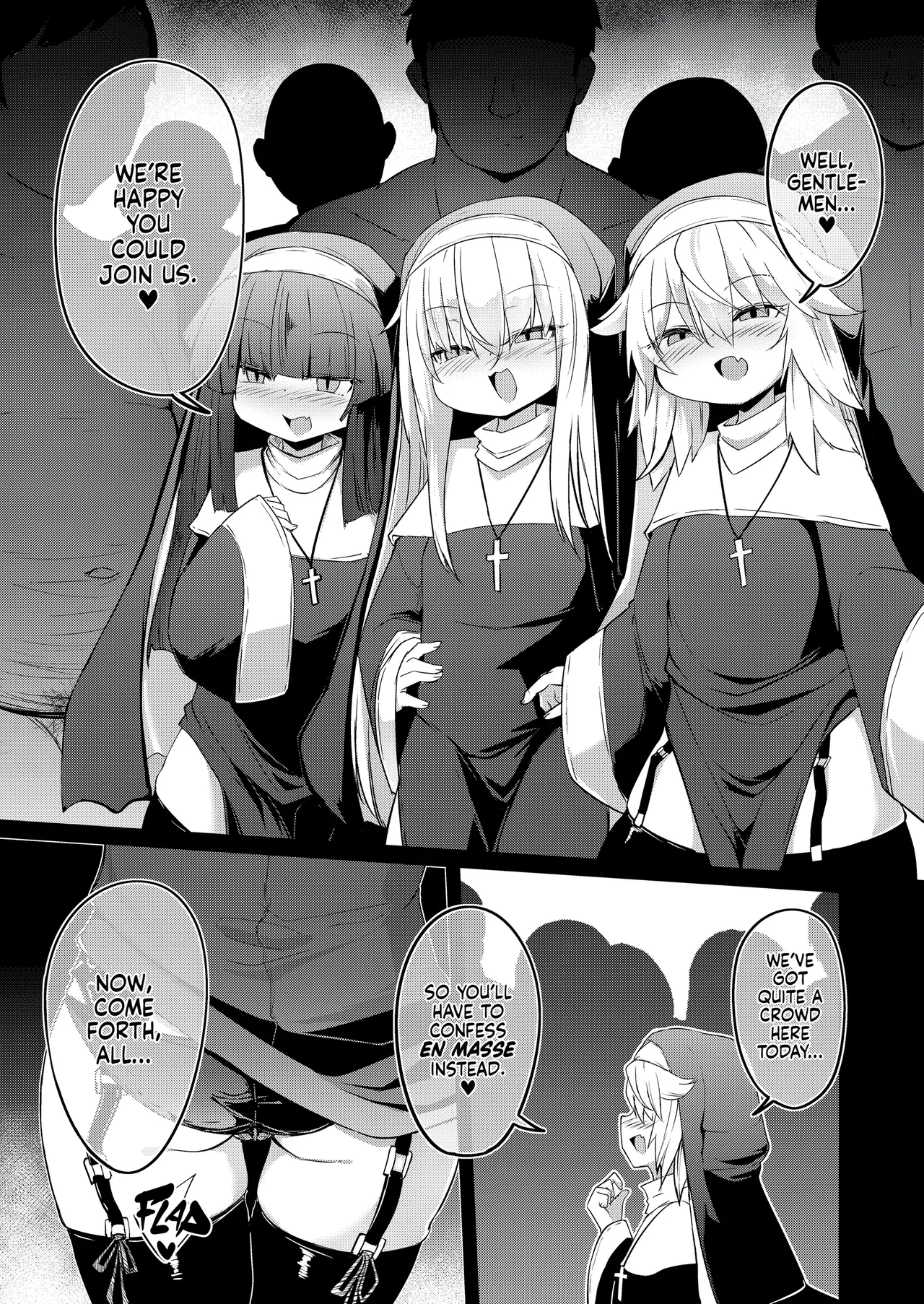 Zangeshitsu no Chiisana Ero Sister 1&2 | Naughty Little Nuns 1&2 page 45 full