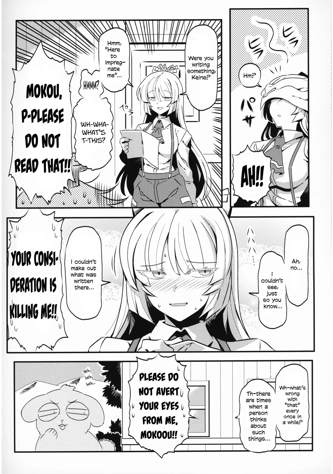 Page 20 of (Reitaisai 16) [Circle Nuruma-ya (Tsukiwani)] Keine Yume Mousou (Touhou Project) [English] [Your Deer Friends Black]