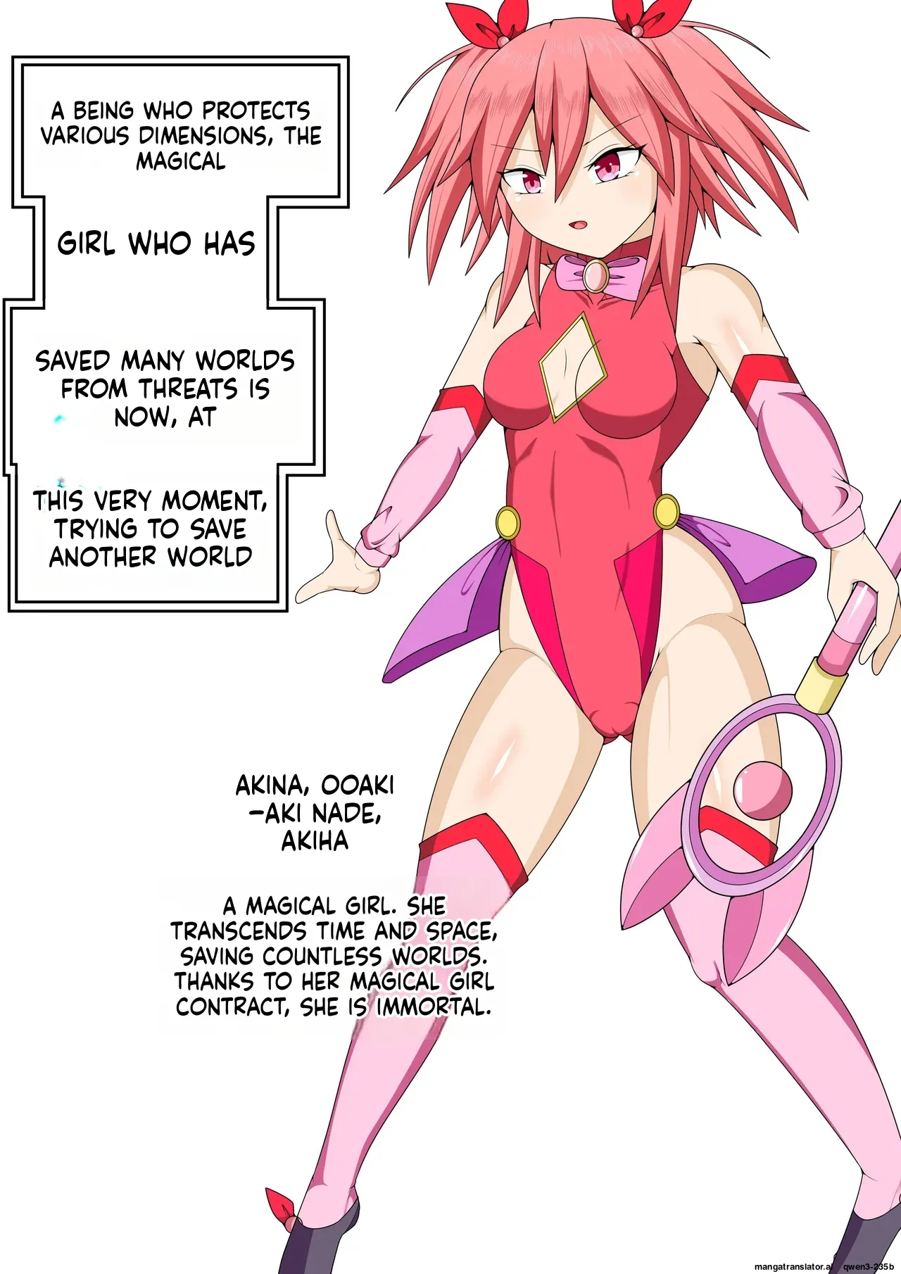 Sekai wo Sukutta Mahou Shoujo ga Ikuukan ni Torawarete Kuritorisu Mokei to Kuritorisu no Kankaku wo Tsunagarete Kuritorisu wo Kyokugen made Semerareru Hanashi page 2 full