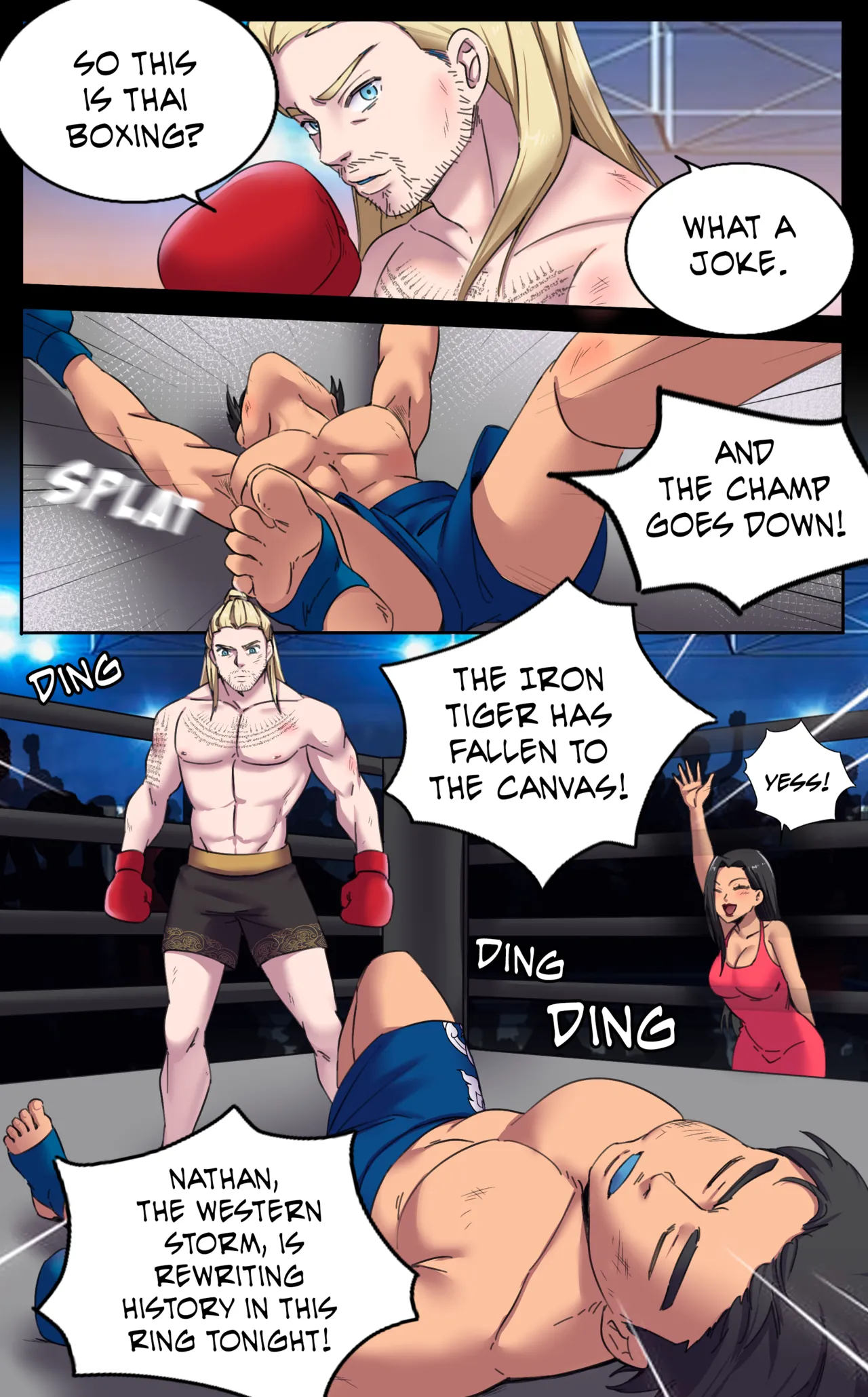 Girlfriend Revenge Special: The Heel page 3 full