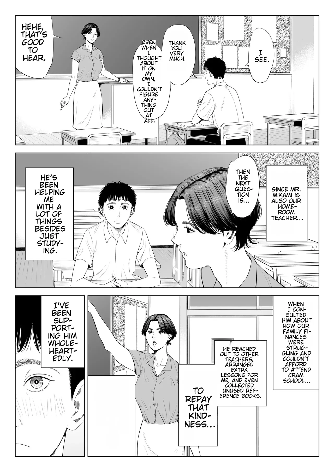 Mikami Sensei Ekohiiki Kyoushi no Hisanna Matsuro page 7 full