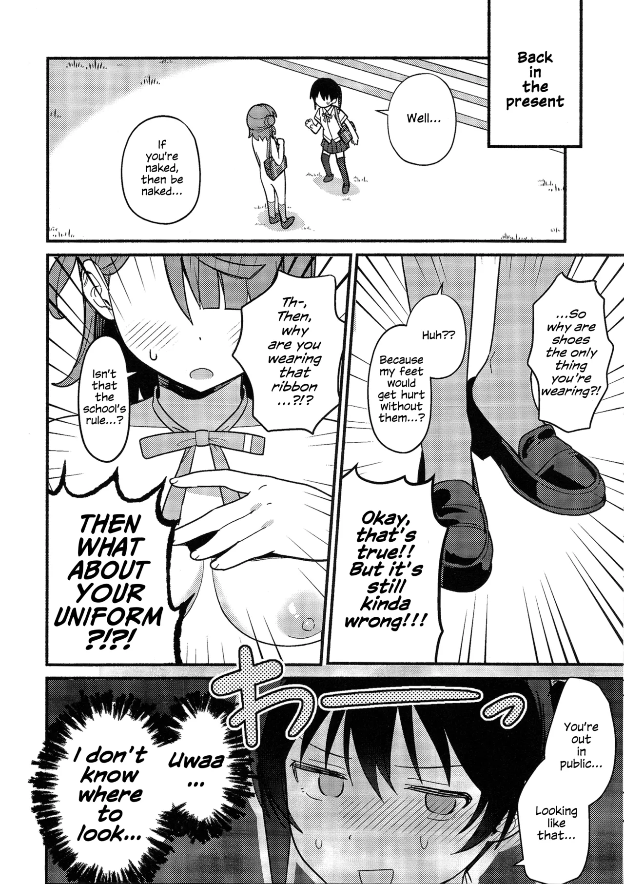 Yu-chan wa Pantsu o Shishu shitai! | Yu-chan Wants to Protect Her Panties at All Costs! page 5 full