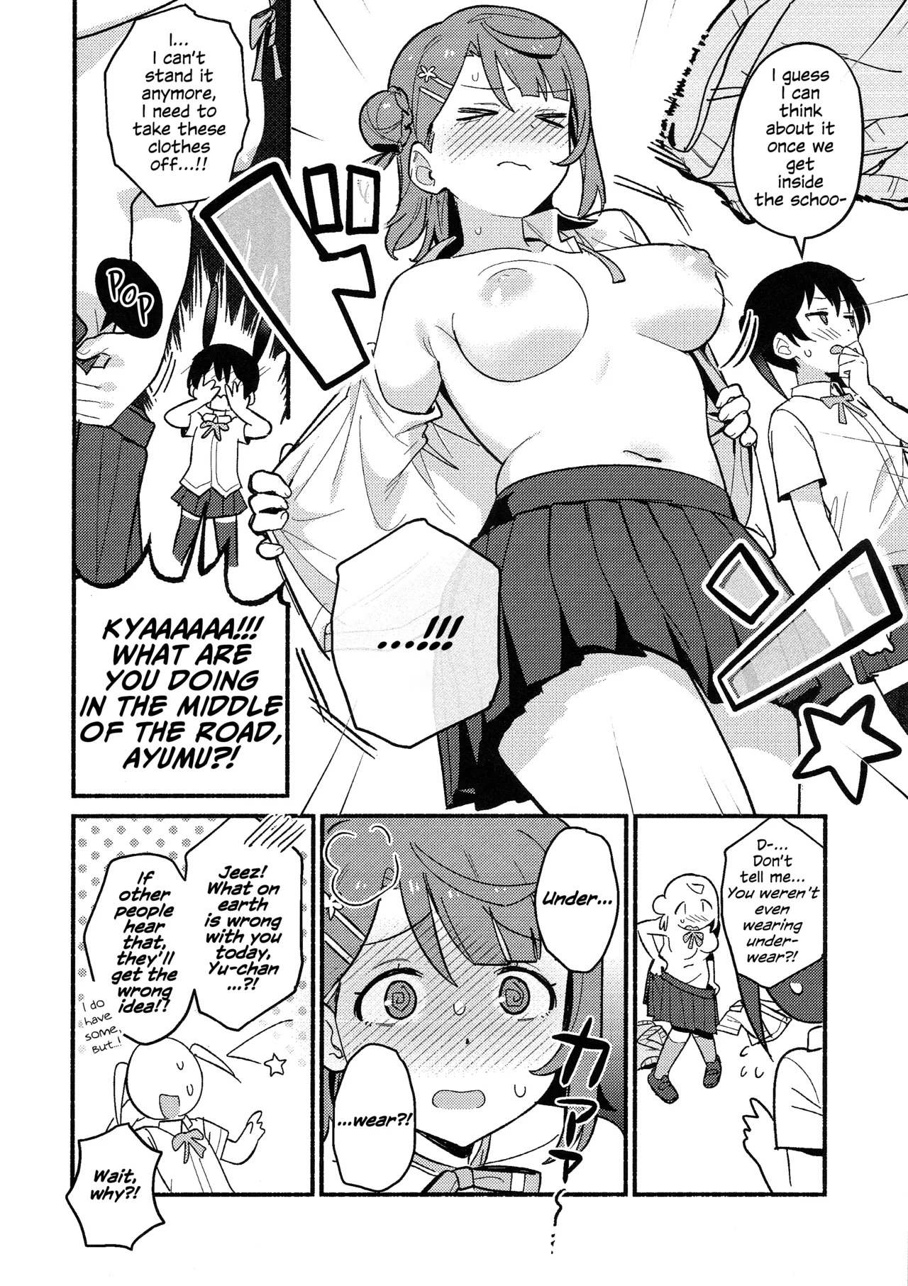 Yu-chan wa Pantsu o Shishu shitai! | Yu-chan Wants to Protect Her Panties at All Costs! page 9 full